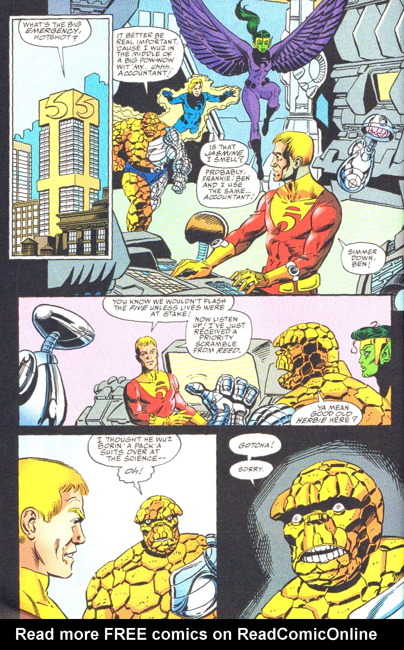 Read online Fantastic Five comic -  Issue #1 - 16