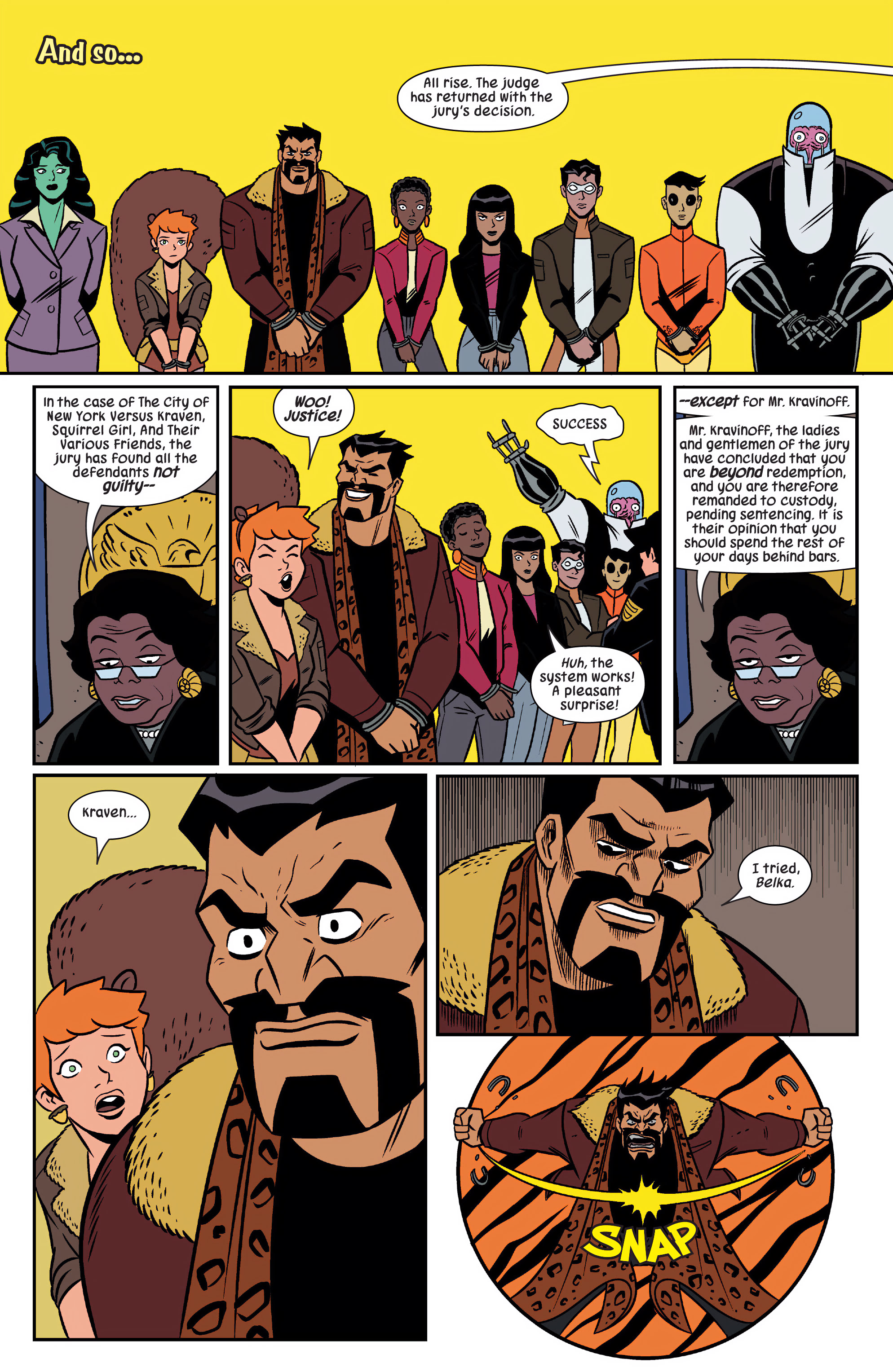 Read online The Unbeatable Squirrel Girl Omnibus comic -  Issue # TPB (Part 12) - 69