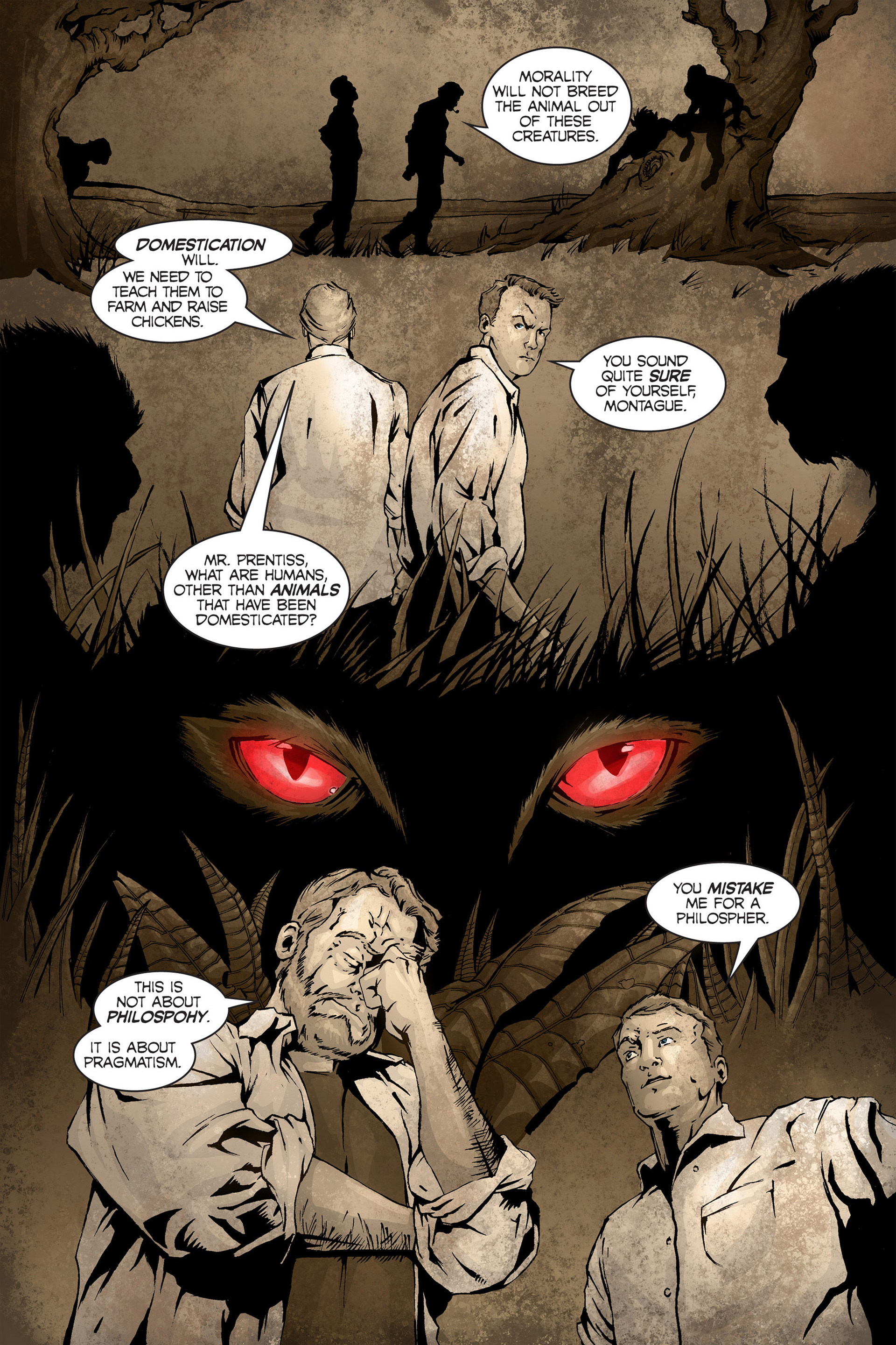 Read online The Army of Dr. Moreau comic -  Issue #4 - 4