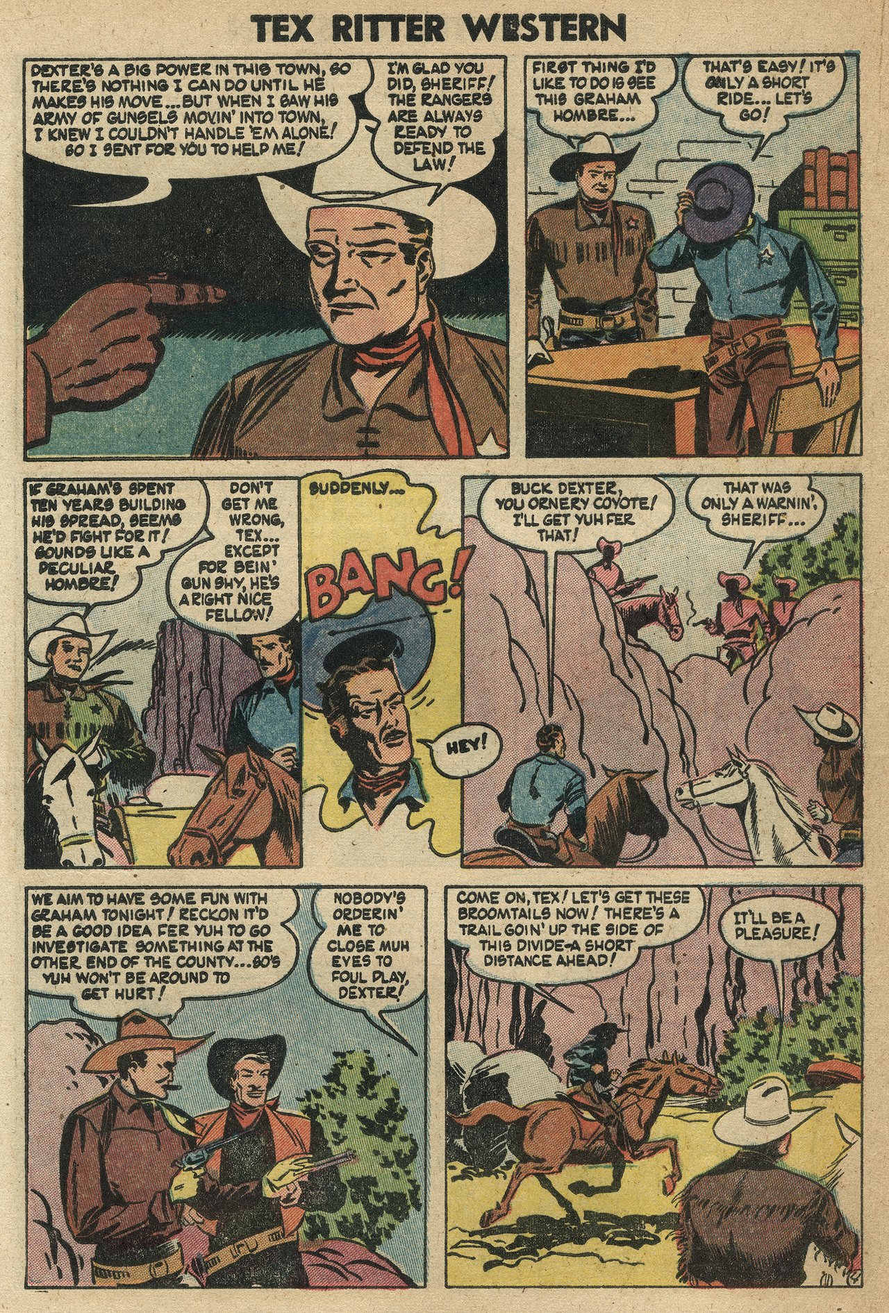 Read online Tex Ritter Western comic -  Issue #21 - 20
