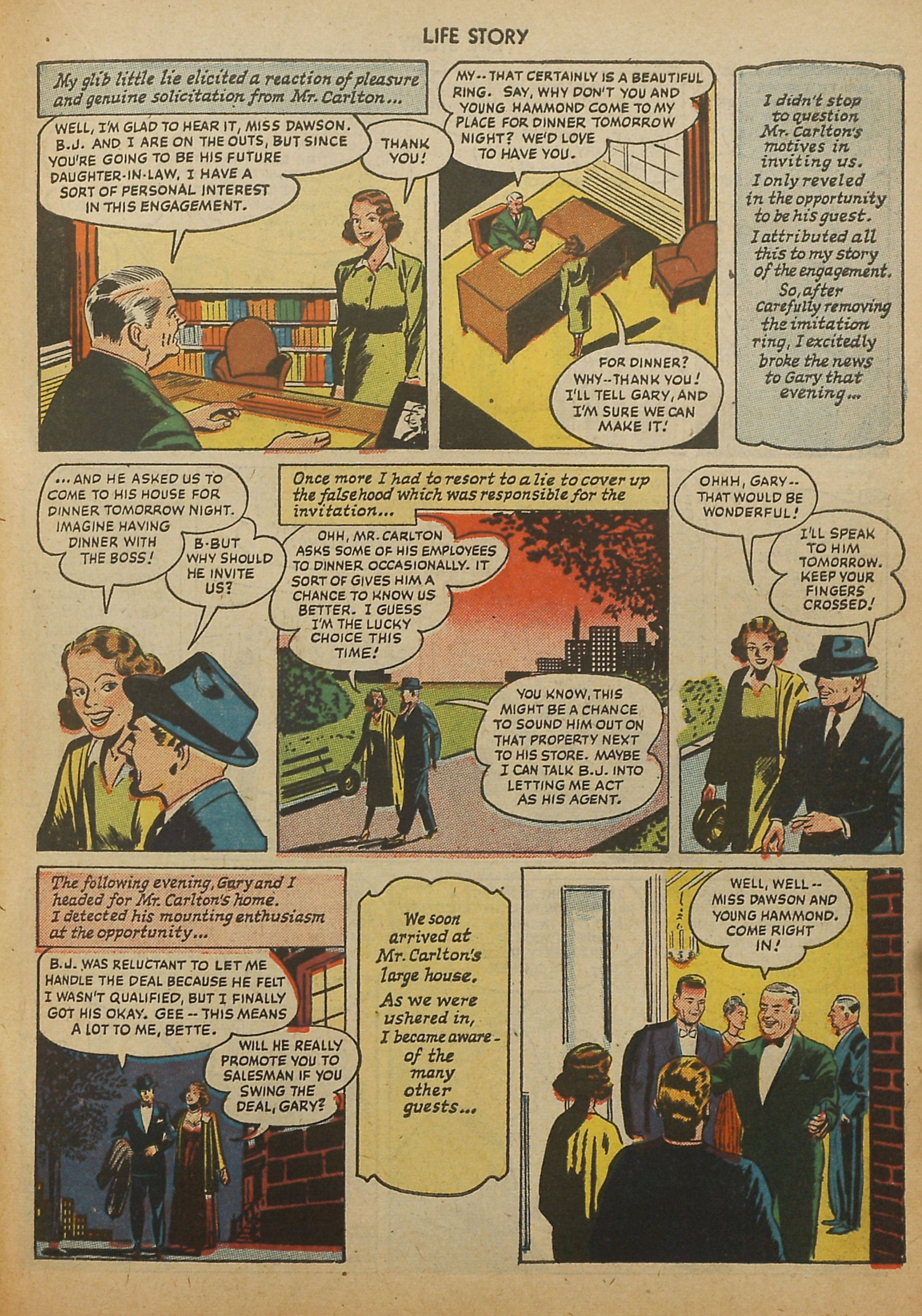 Read online Life Story comic -  Issue #8 - 23