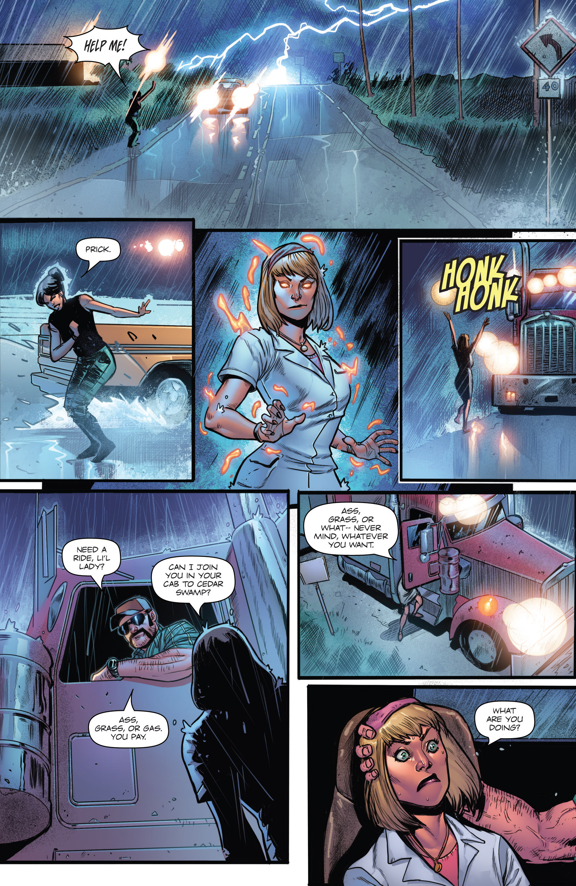 Read online Grimm Fairy Tales presents Coven comic -  Issue #3 - 7