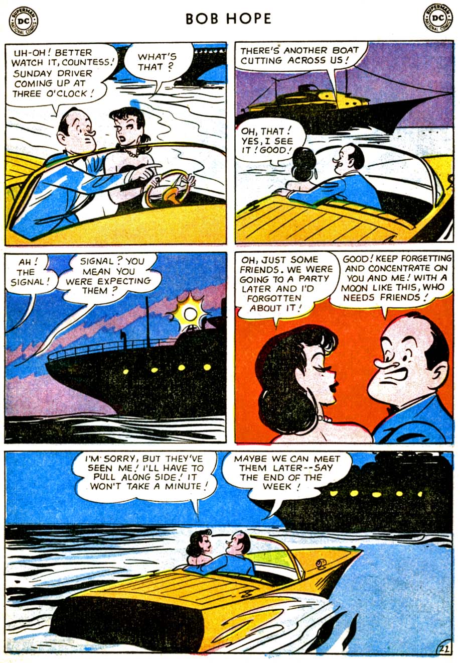 Read online The Adventures of Bob Hope comic -  Issue #66 - 27