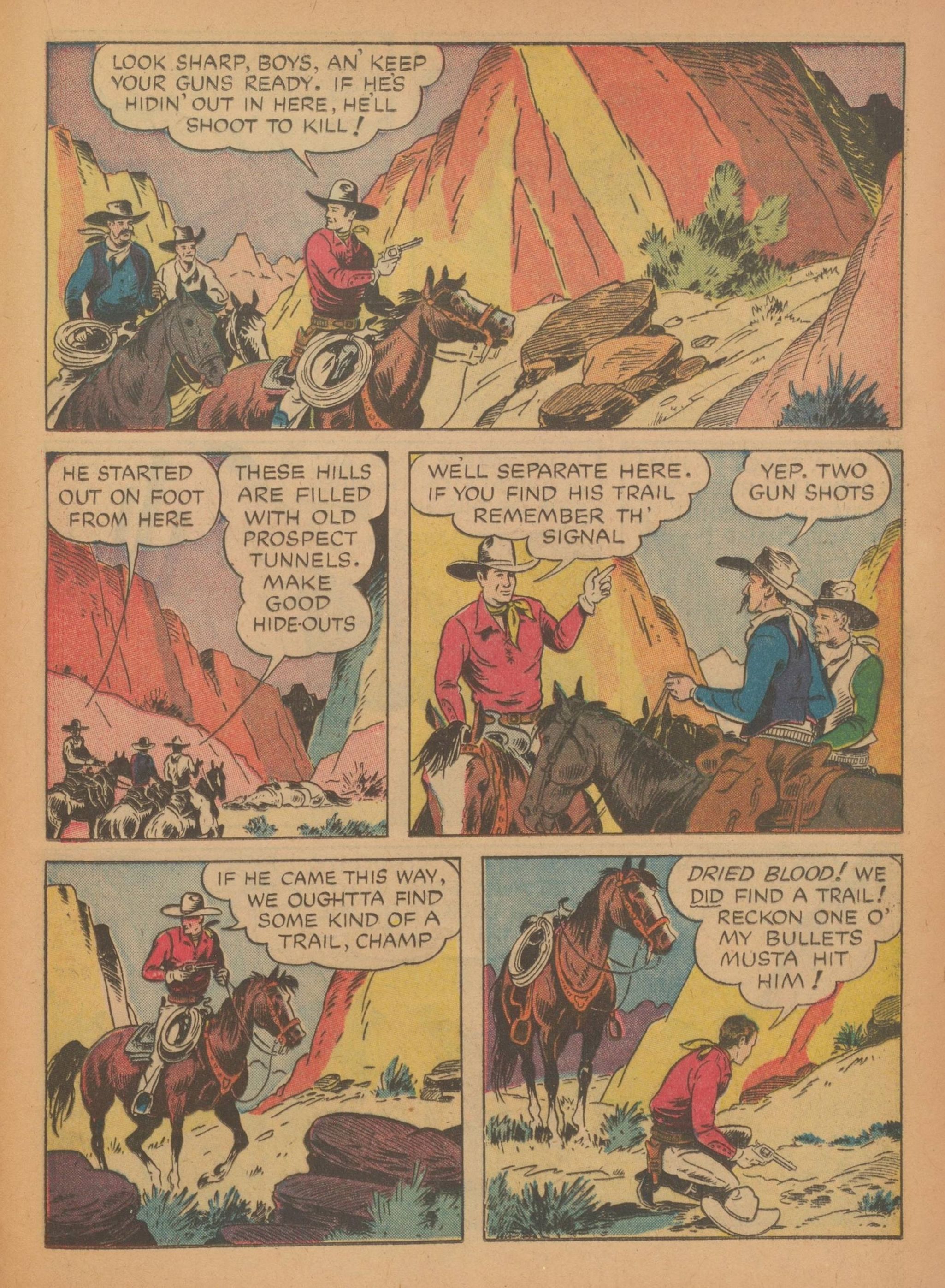Read online Gene Autry Comics comic -  Issue #5 - 47