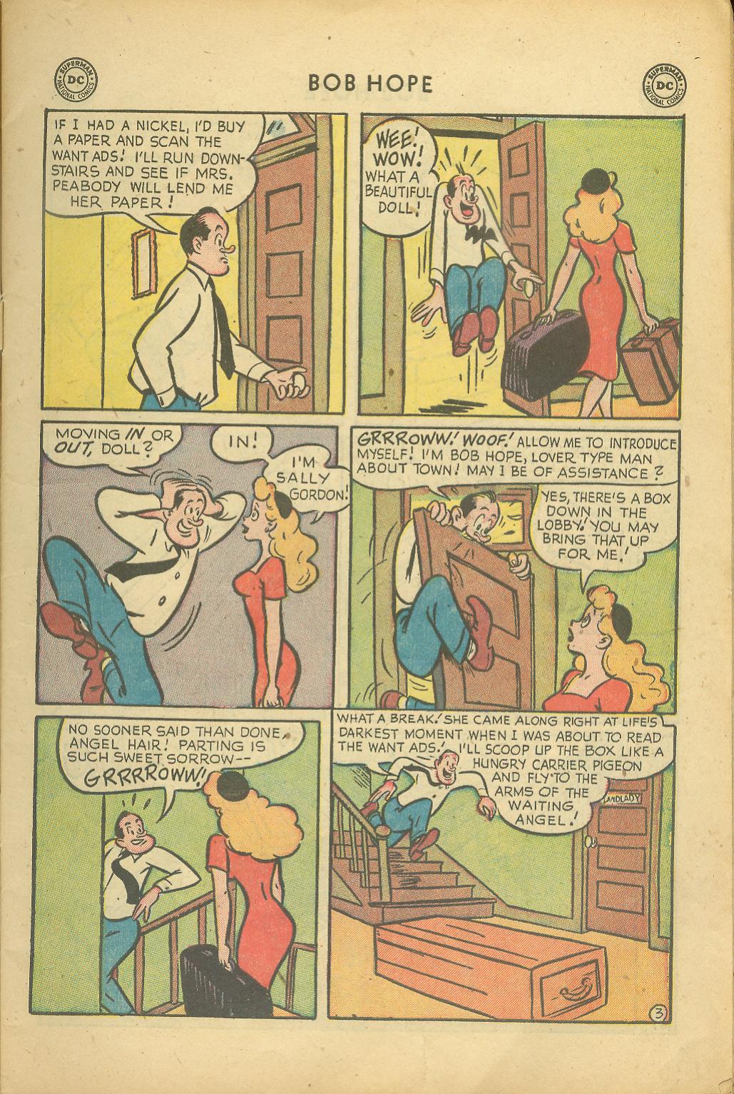 Read online The Adventures of Bob Hope comic -  Issue #21 - 5