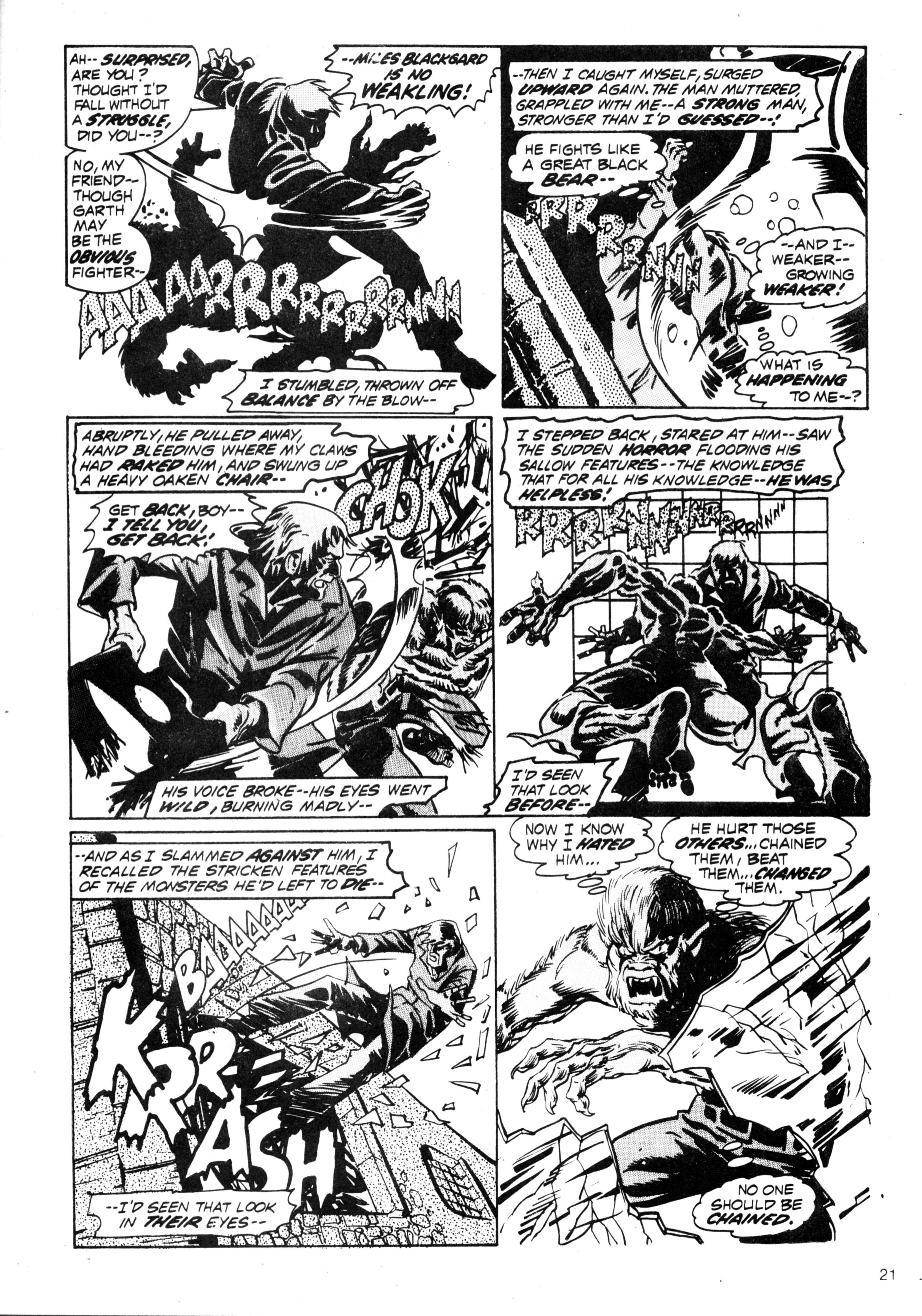 Read online Dracula Lives (1974) comic -  Issue #9 - 21