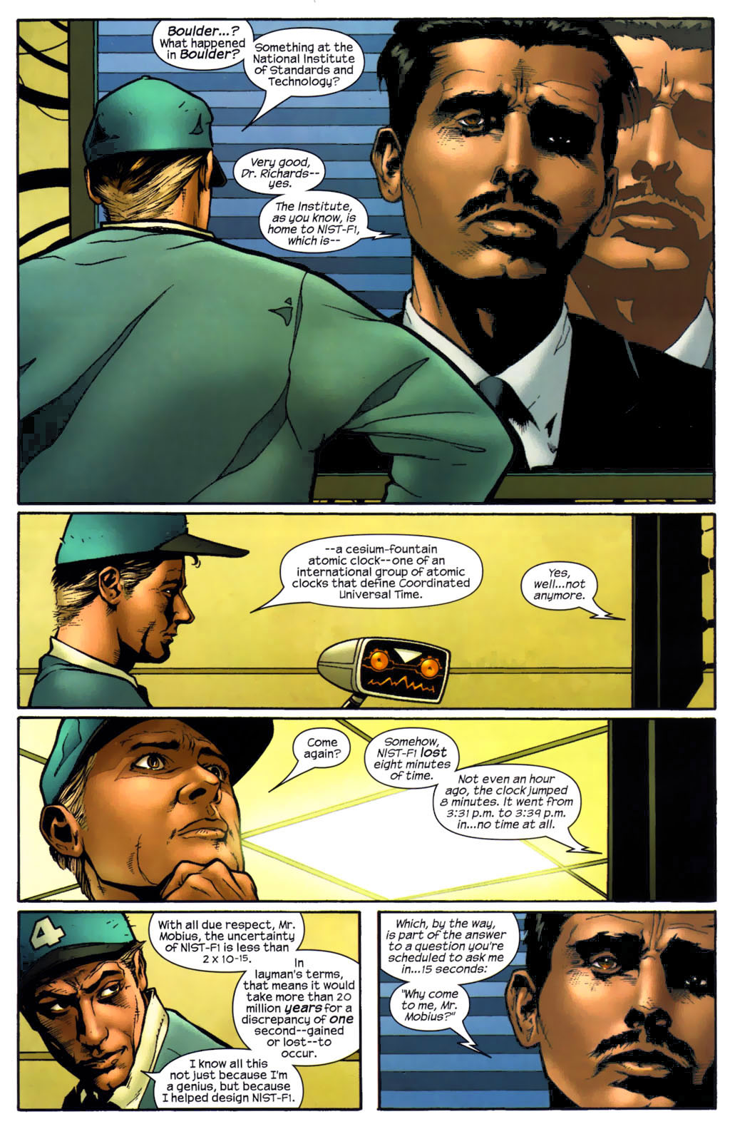 Read online Marvel Knights 4 comic -  Issue #15 - 15