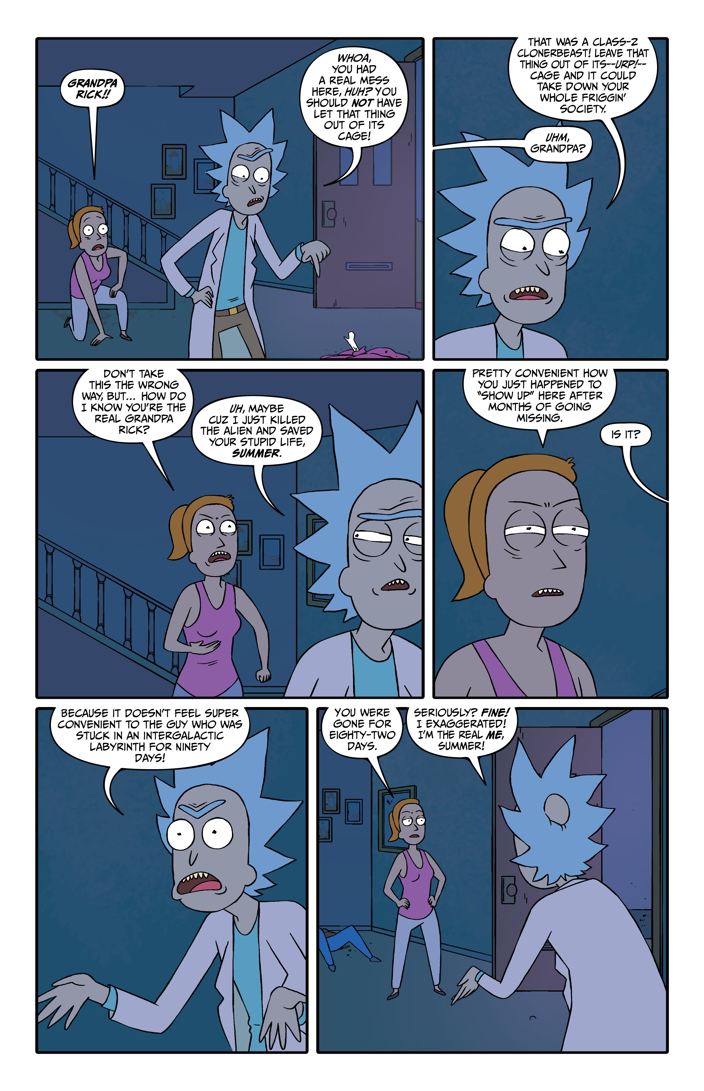 Read online Rick and Morty Deluxe Edition comic -  Issue # TPB 1 (Part 1) - 62