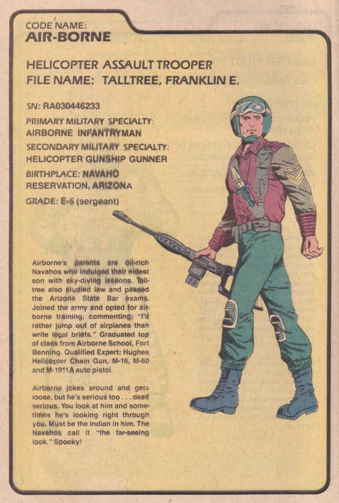 Read online The G.I. Joe Order of Battle comic -  Issue #1 - 4