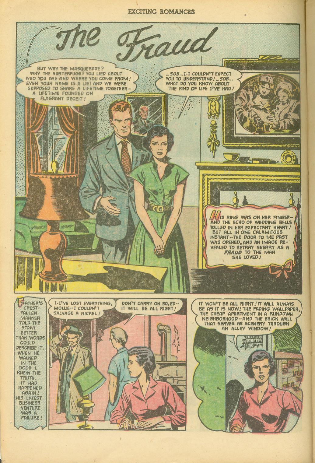 Read online Exciting Romances comic -  Issue #6 - 14