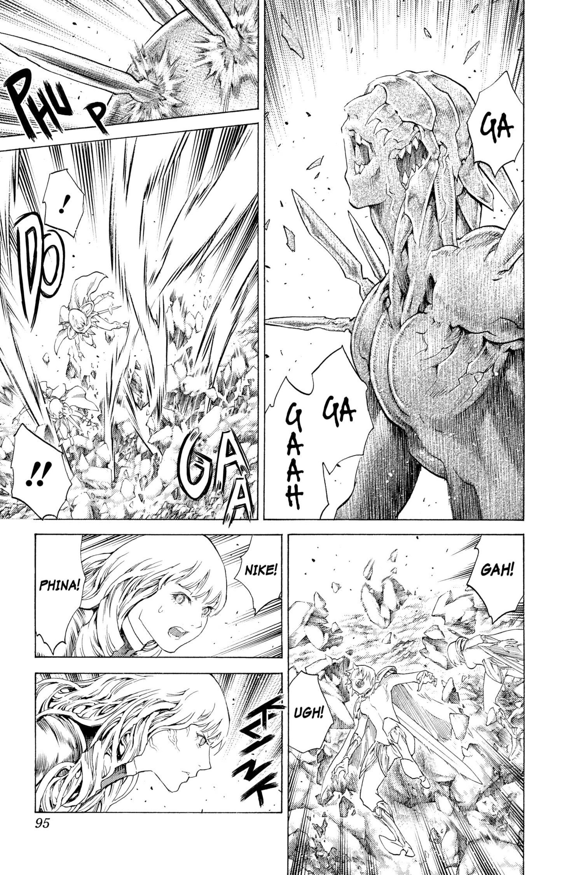 Read online Claymore comic -  Issue #20 - 92