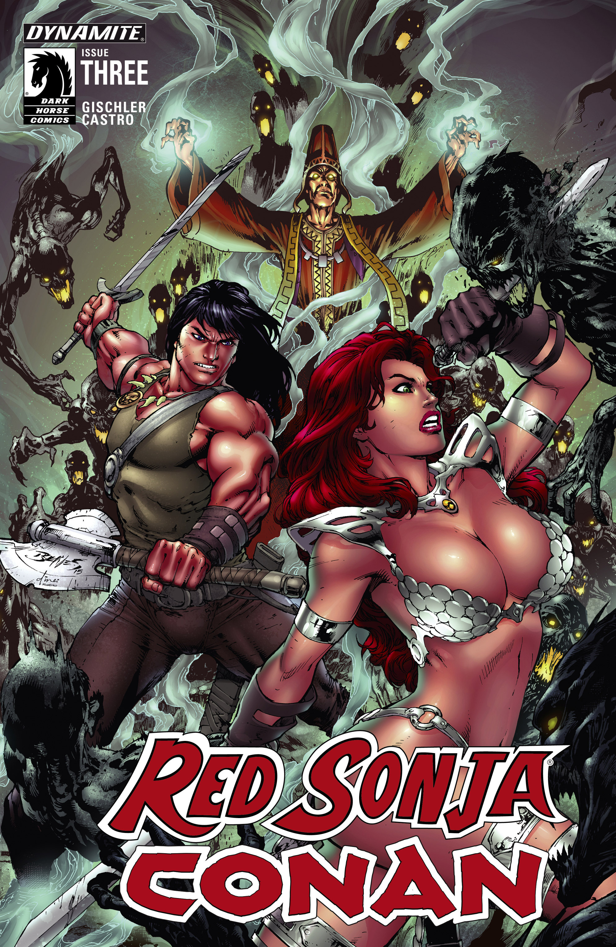 Read online Red Sonja/Conan comic -  Issue #3 - 1