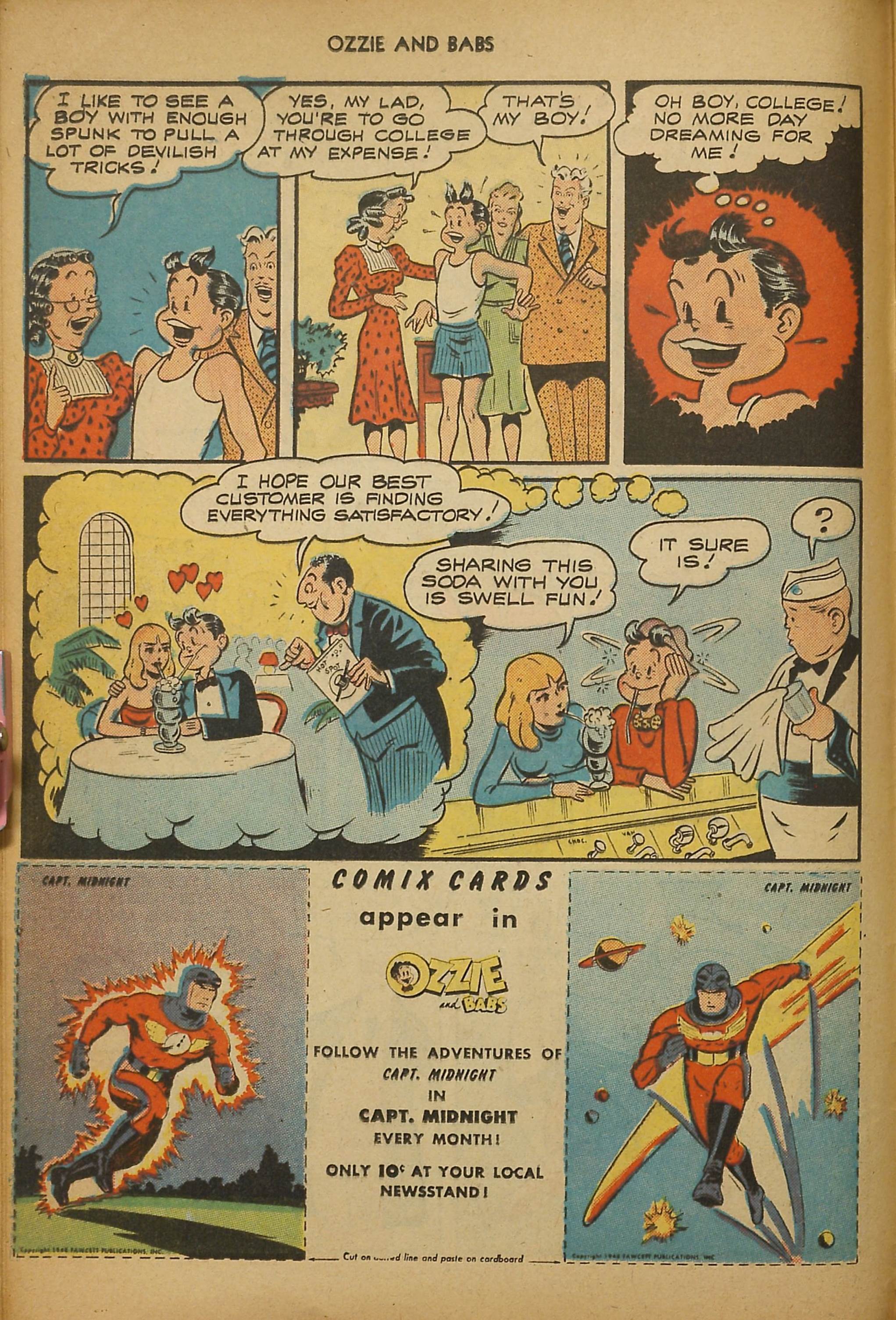 Read online Ozzie And Babs comic -  Issue #3 - 12