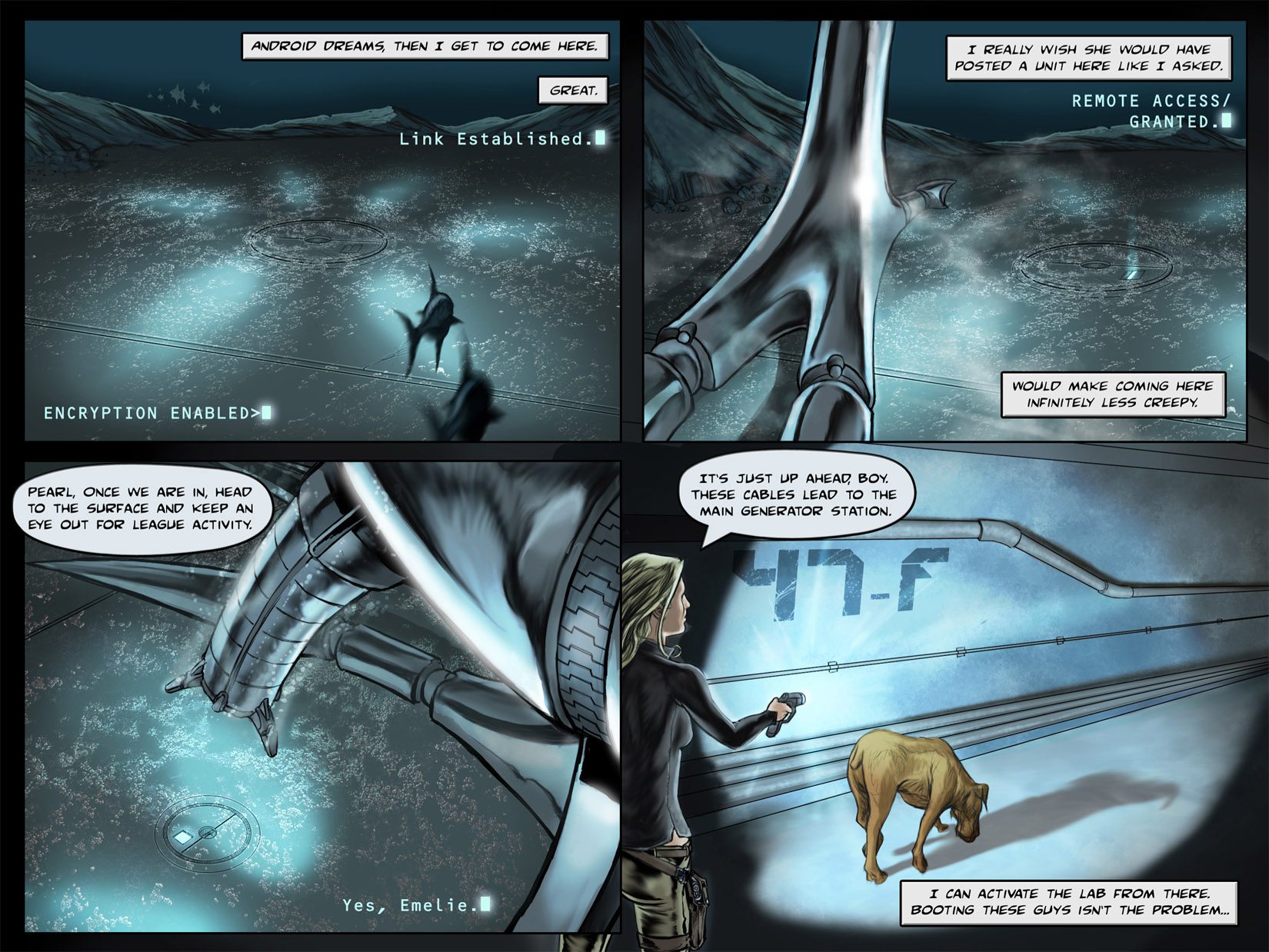 Read online Azure comic -  Issue #5 - 14