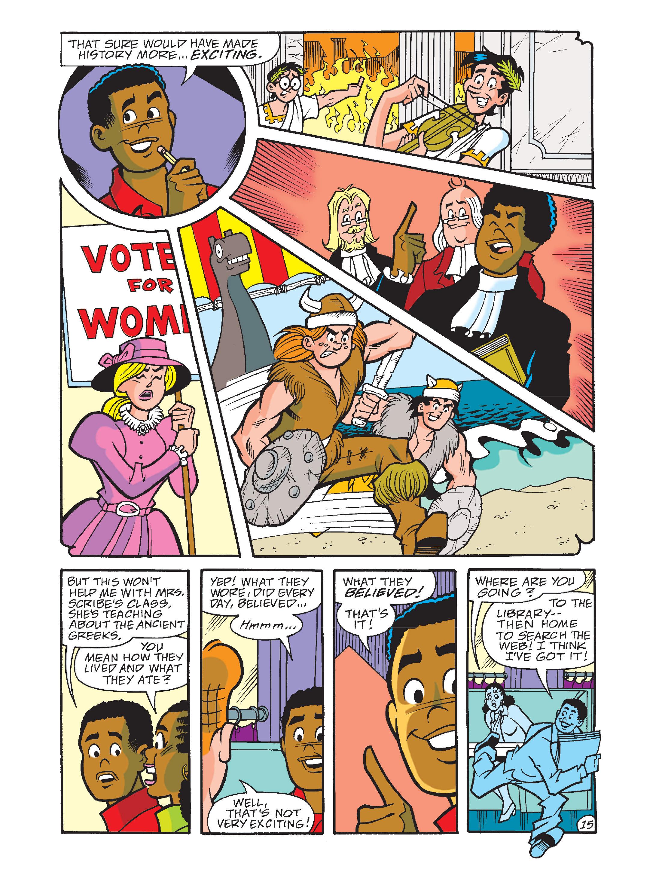 Read online Archie's Funhouse Double Digest comic -  Issue #10 - 50