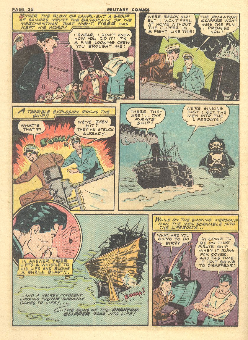 Read online Military Comics comic -  Issue #15 - 38