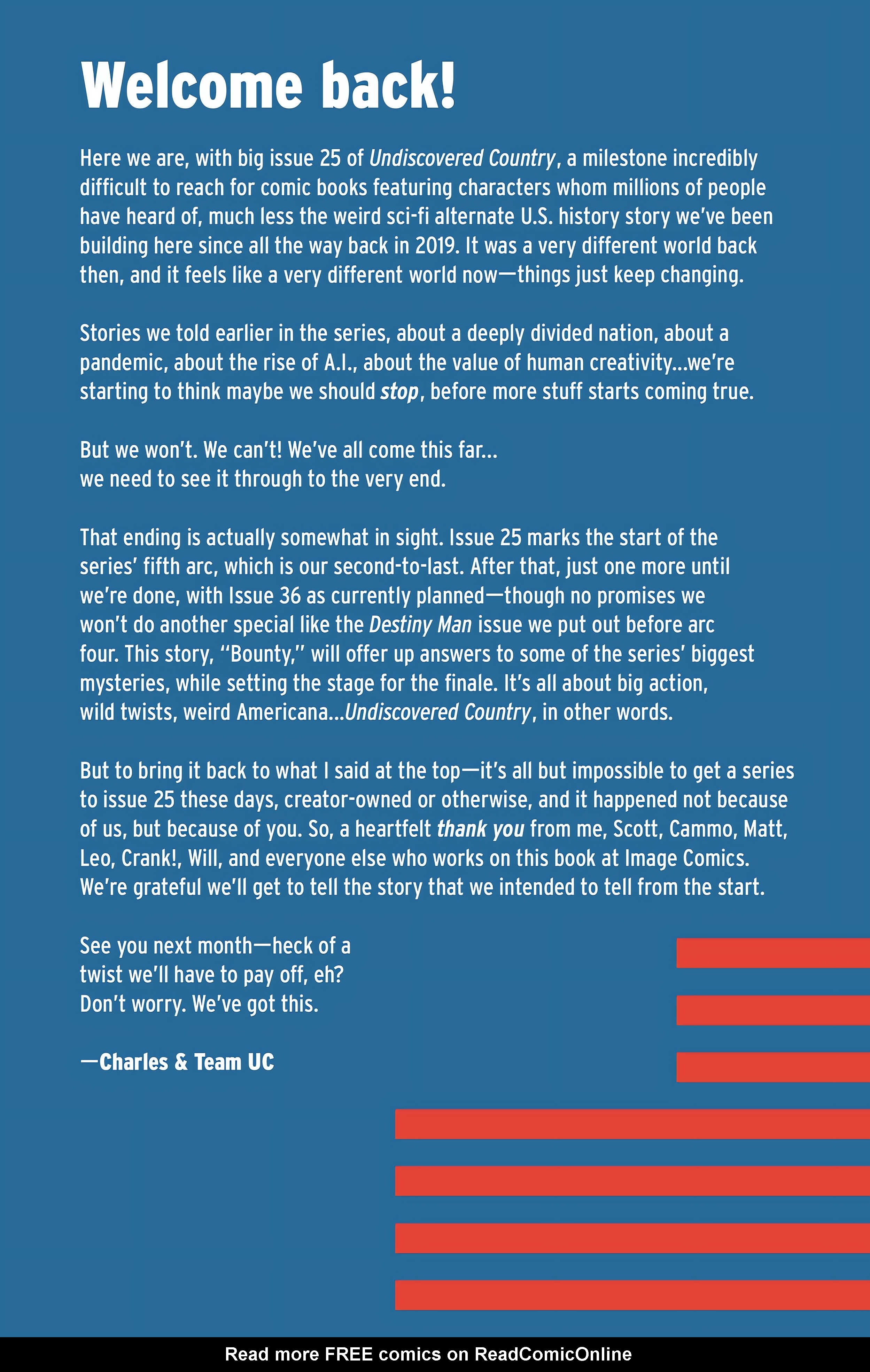 Read online Undiscovered Country comic -  Issue #25 - 24