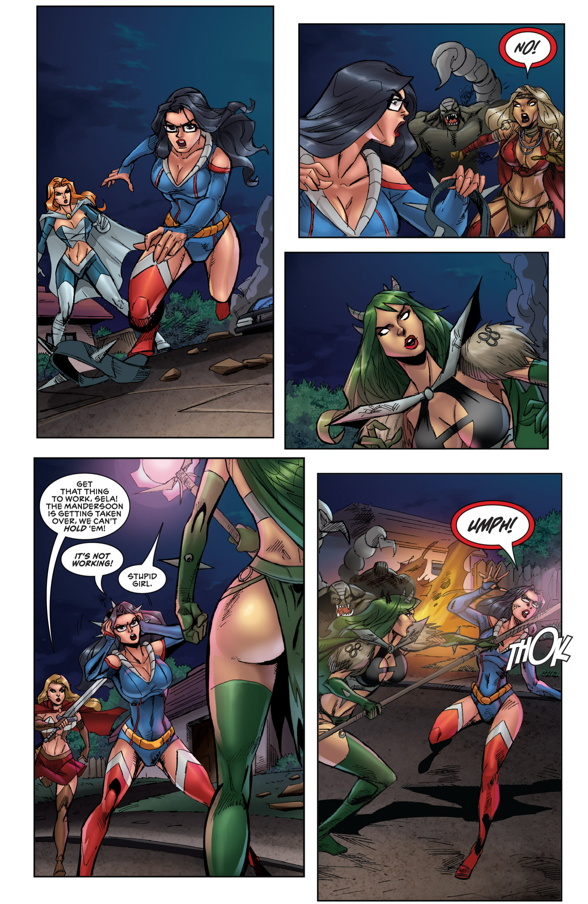 Read online Grimm Fairy Tales presents Bad Girls comic -  Issue # TPB - 118