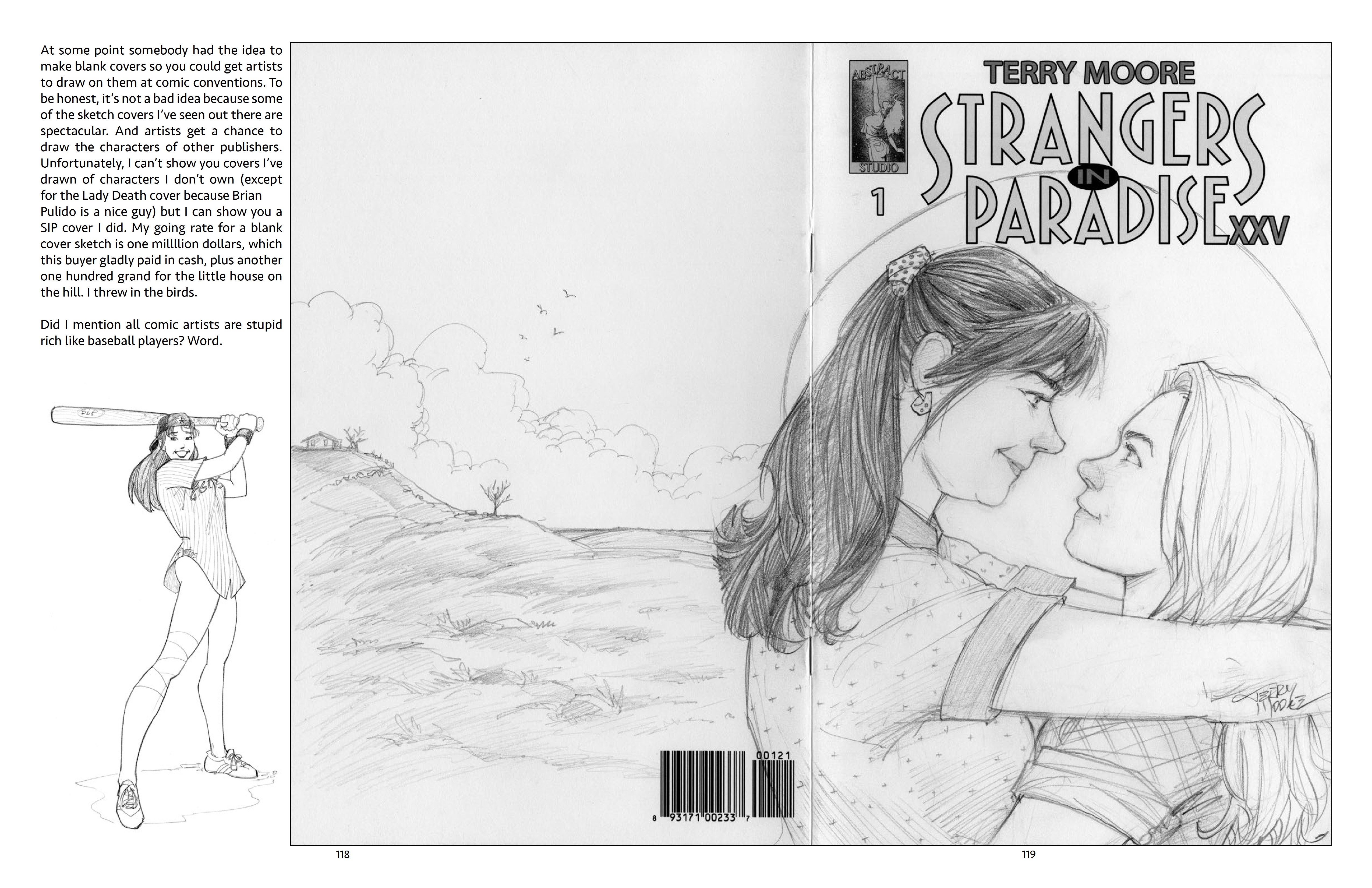 Read online Terry Moore after dark… comic -  Issue # TPB - 113