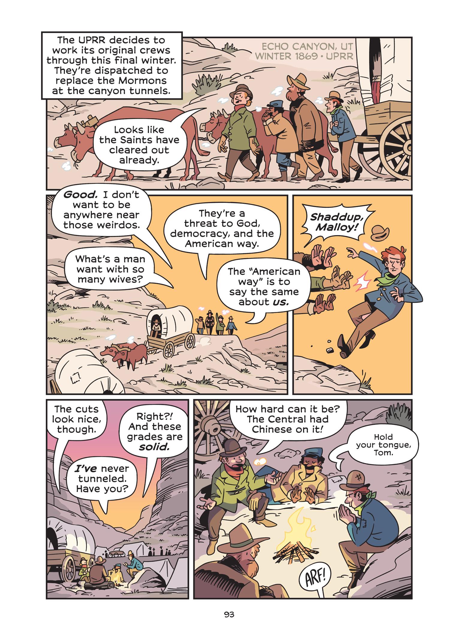 Read online History Comics comic -  Issue # The Transcontinental Railroad - 102