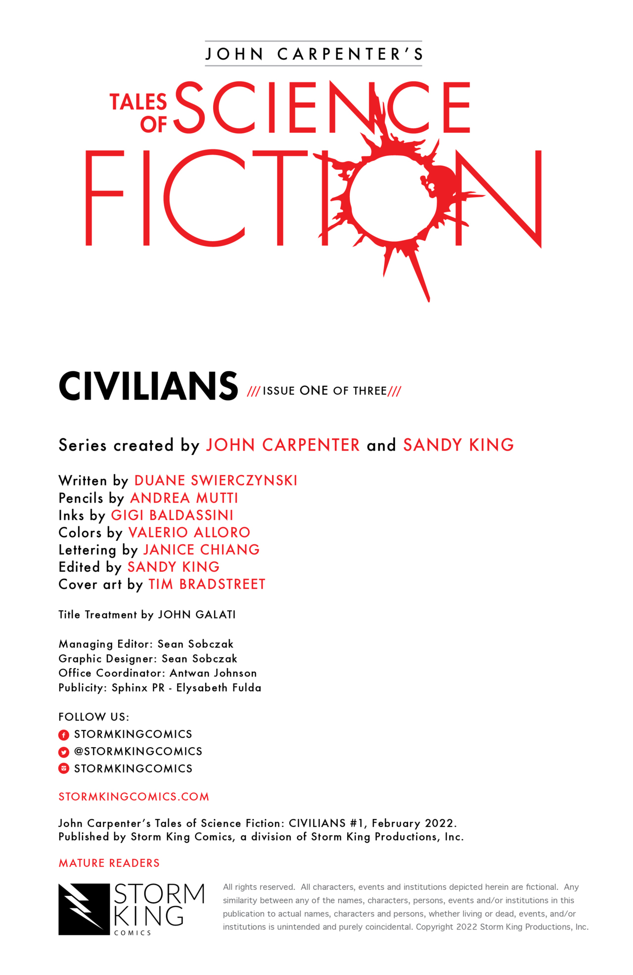 Read online John Carpenter's Tales Of Science Fiction: Civilians comic -  Issue #1 - 2