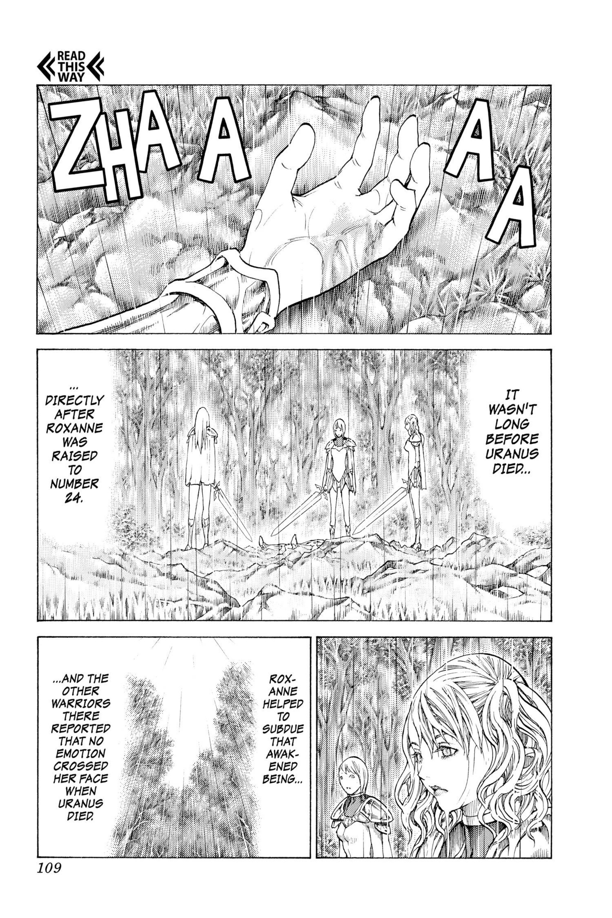 Read online Claymore comic -  Issue #21 - 99