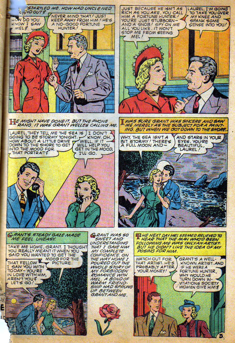 Read online Glamorous Romances comic -  Issue #48 - 29