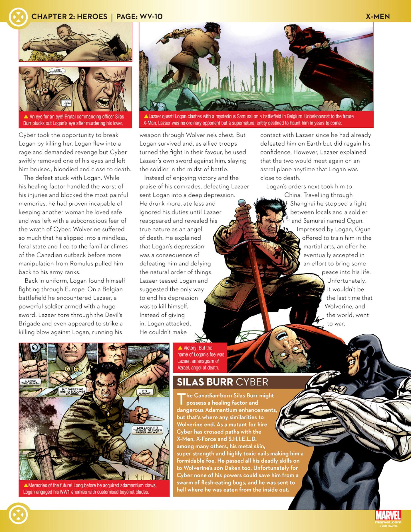 Read online Marvel Fact Files comic -  Issue #25 - 28