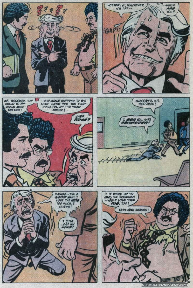 Read online Welcome Back, Kotter comic -  Issue #10 - 17