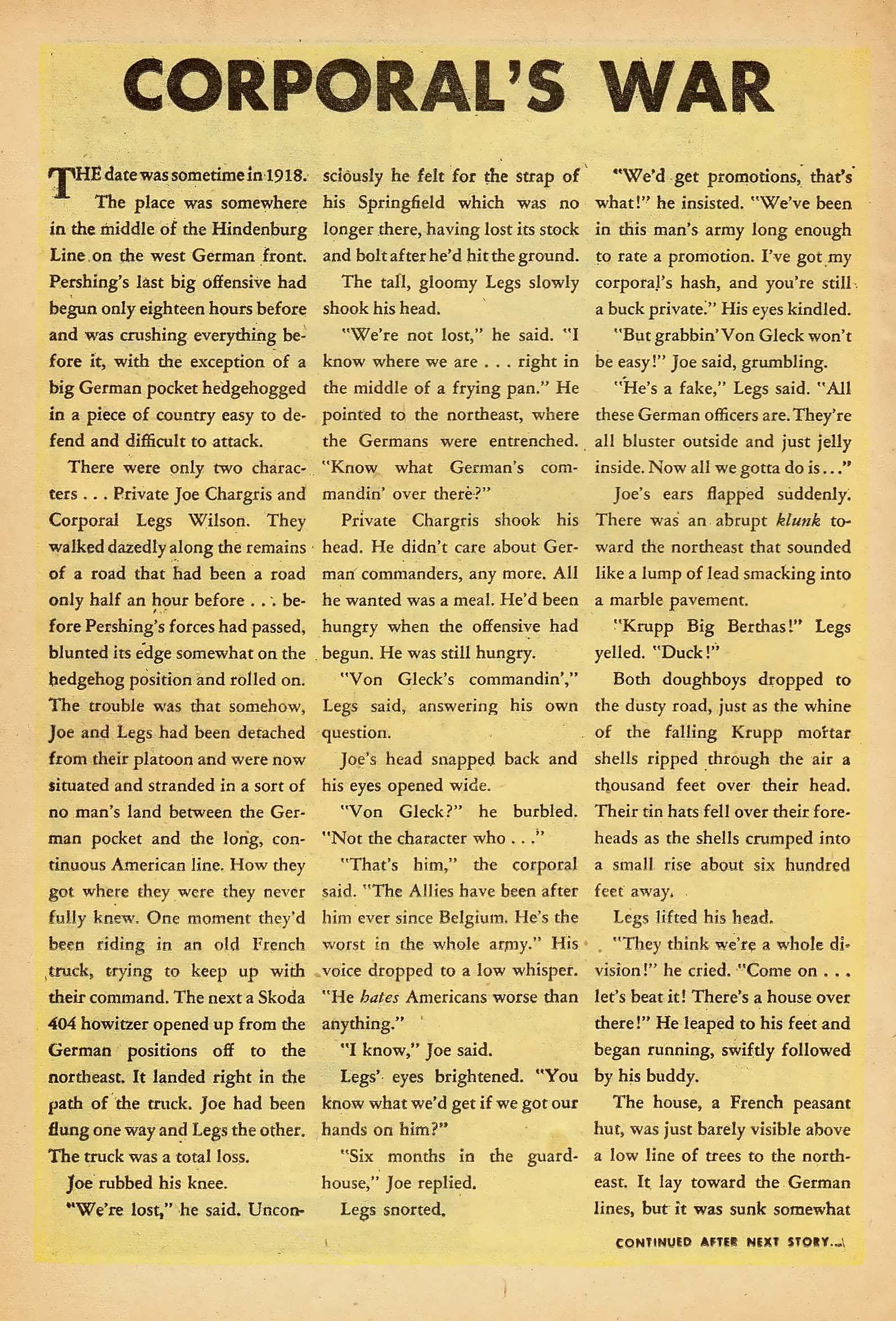 Read online Marines in Action comic -  Issue #1 - 18