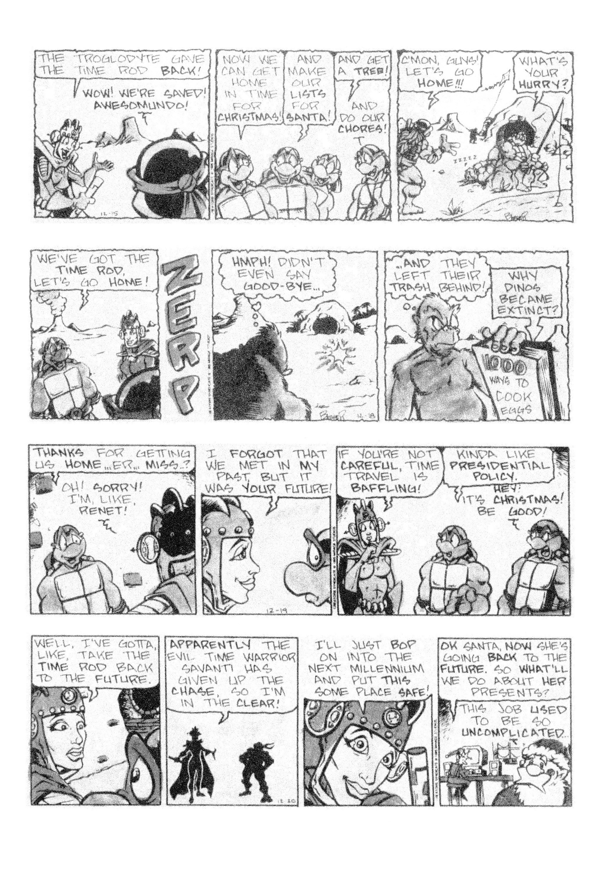 Read online Teenage Mutant Ninja Turtles: Complete Newspaper Daily Comic Strip Collection comic -  Issue # TPB 3 (Part 2) - 31