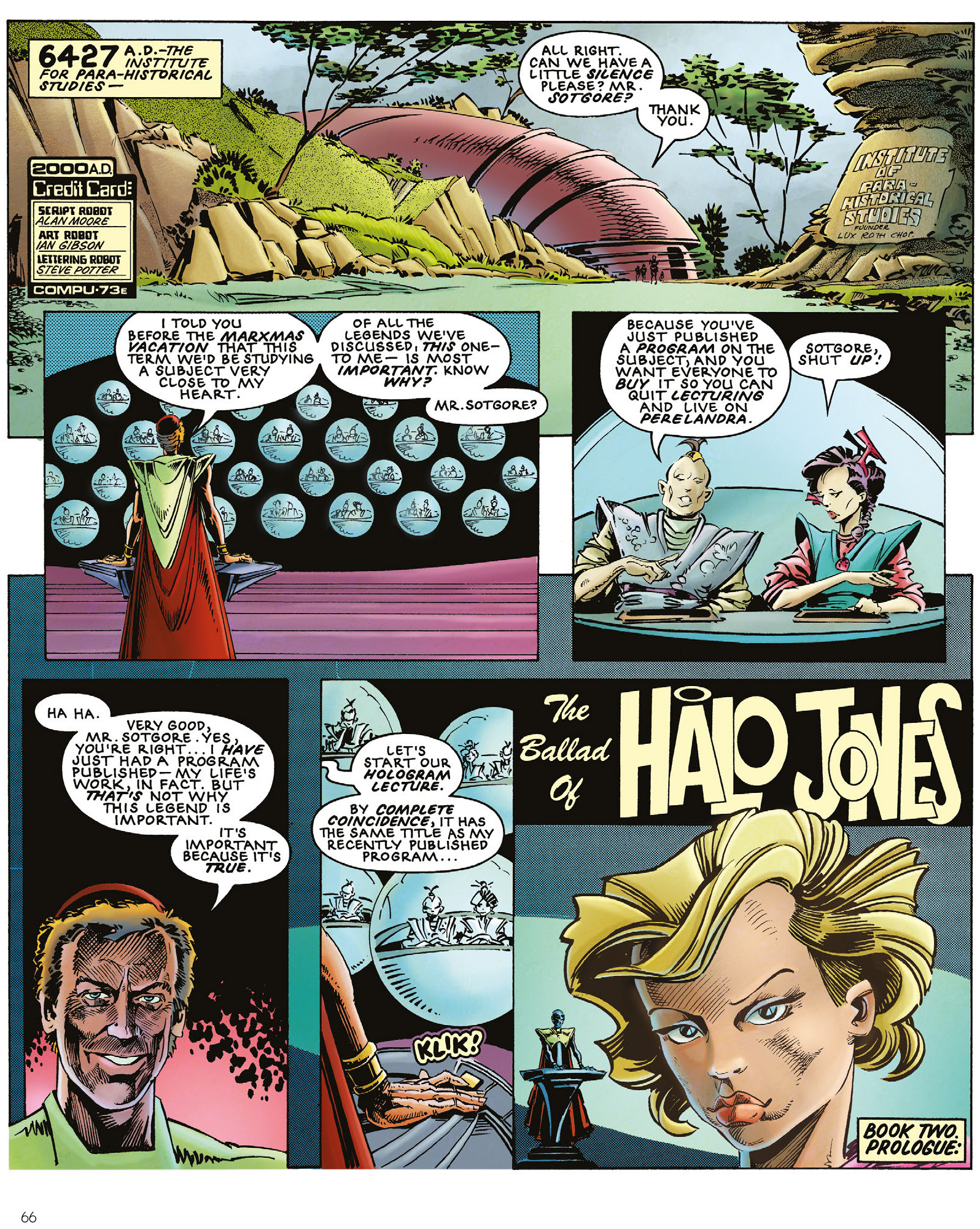 Read online The Ballad of Halo Jones: Full Colour Omnibus Edition comic -  Issue # TPB (Part 1) - 68