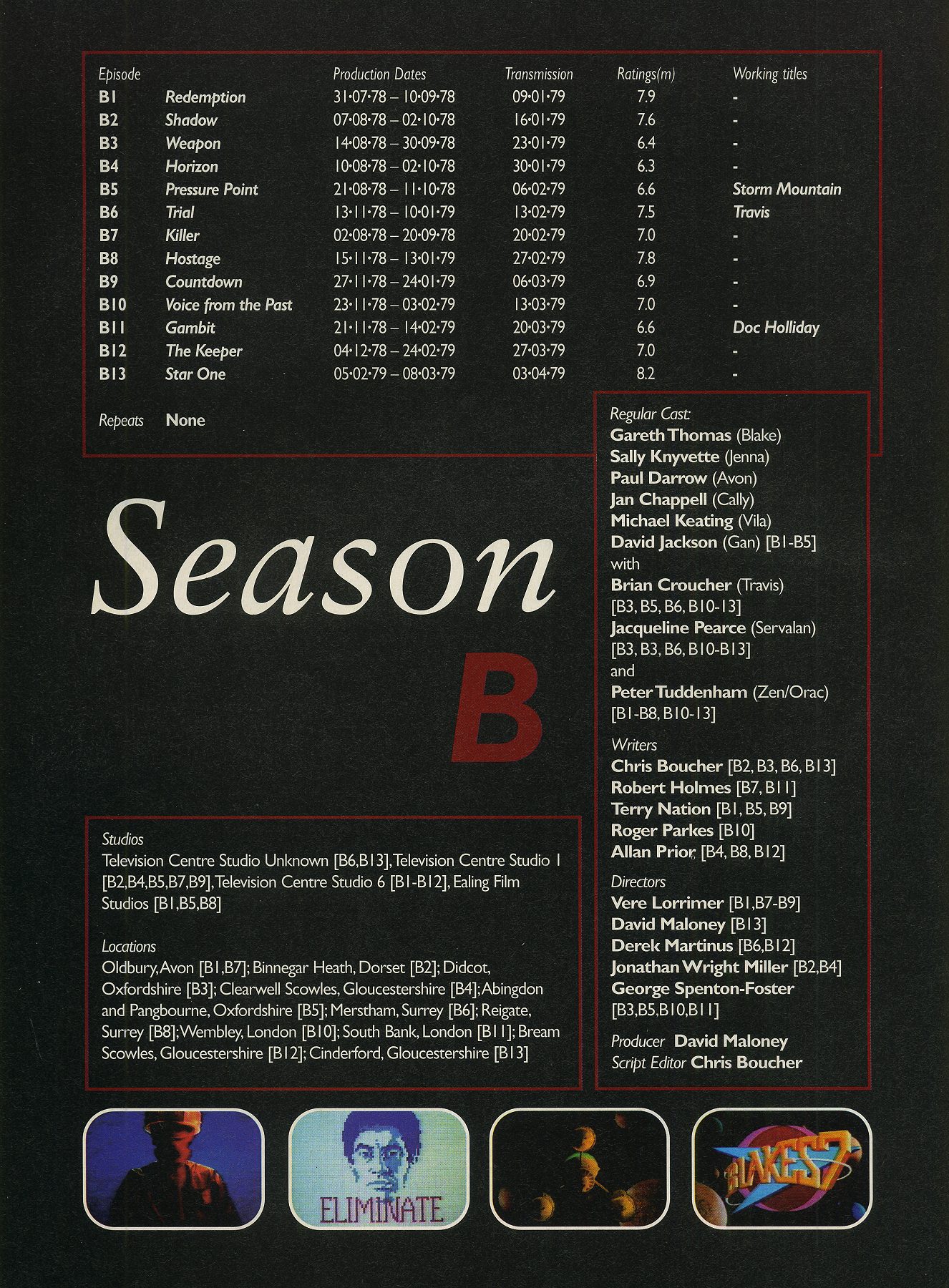 Read online Blake's 7 Special comic -  Issue #4 - 16