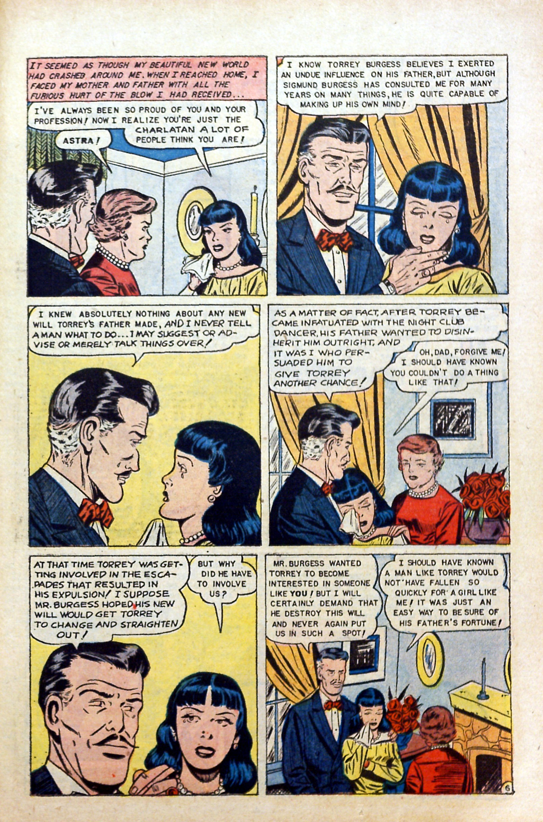 Read online Glamorous Romances comic -  Issue #90 - 23