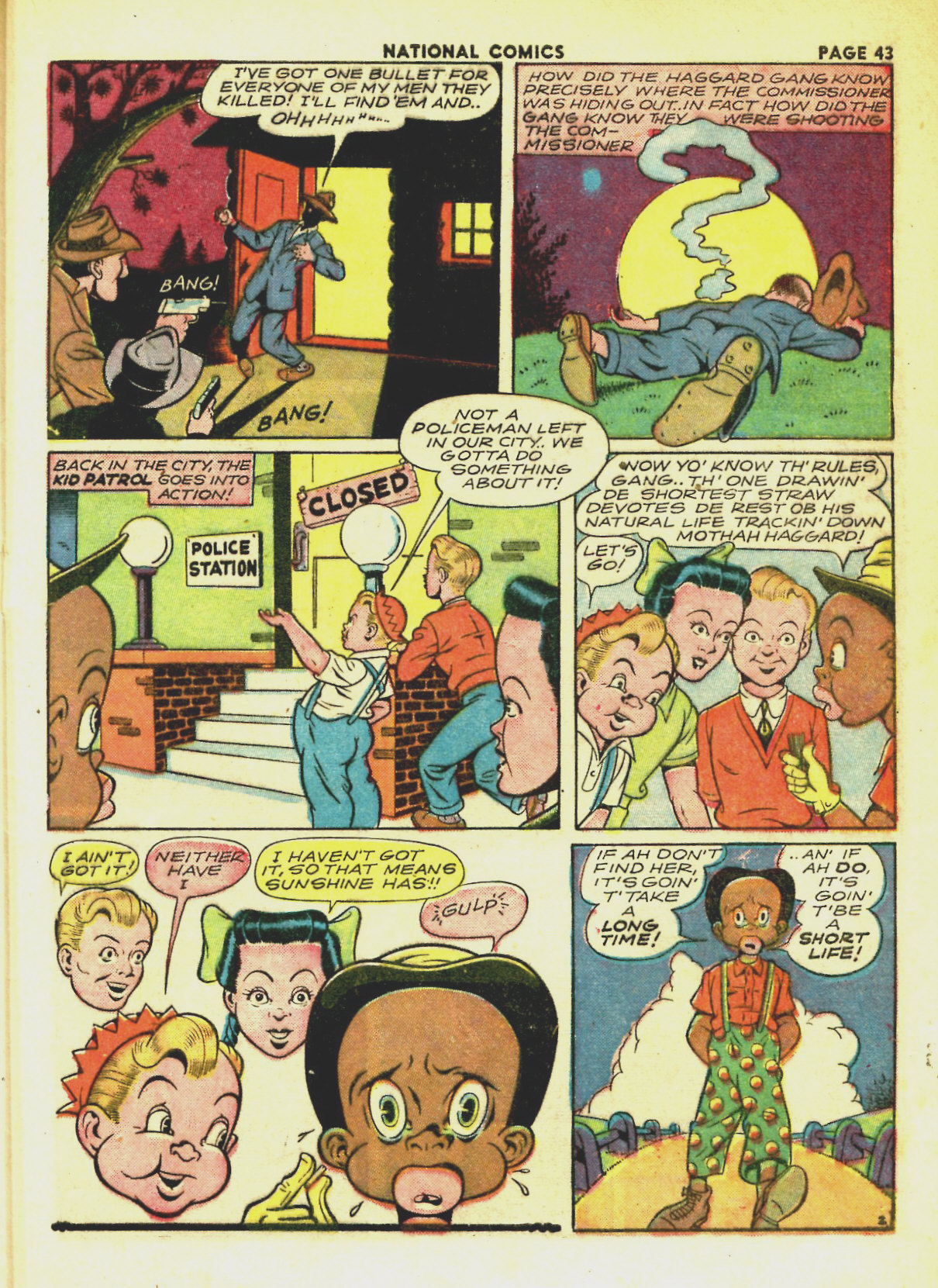 Read online National Comics comic -  Issue #33 - 45