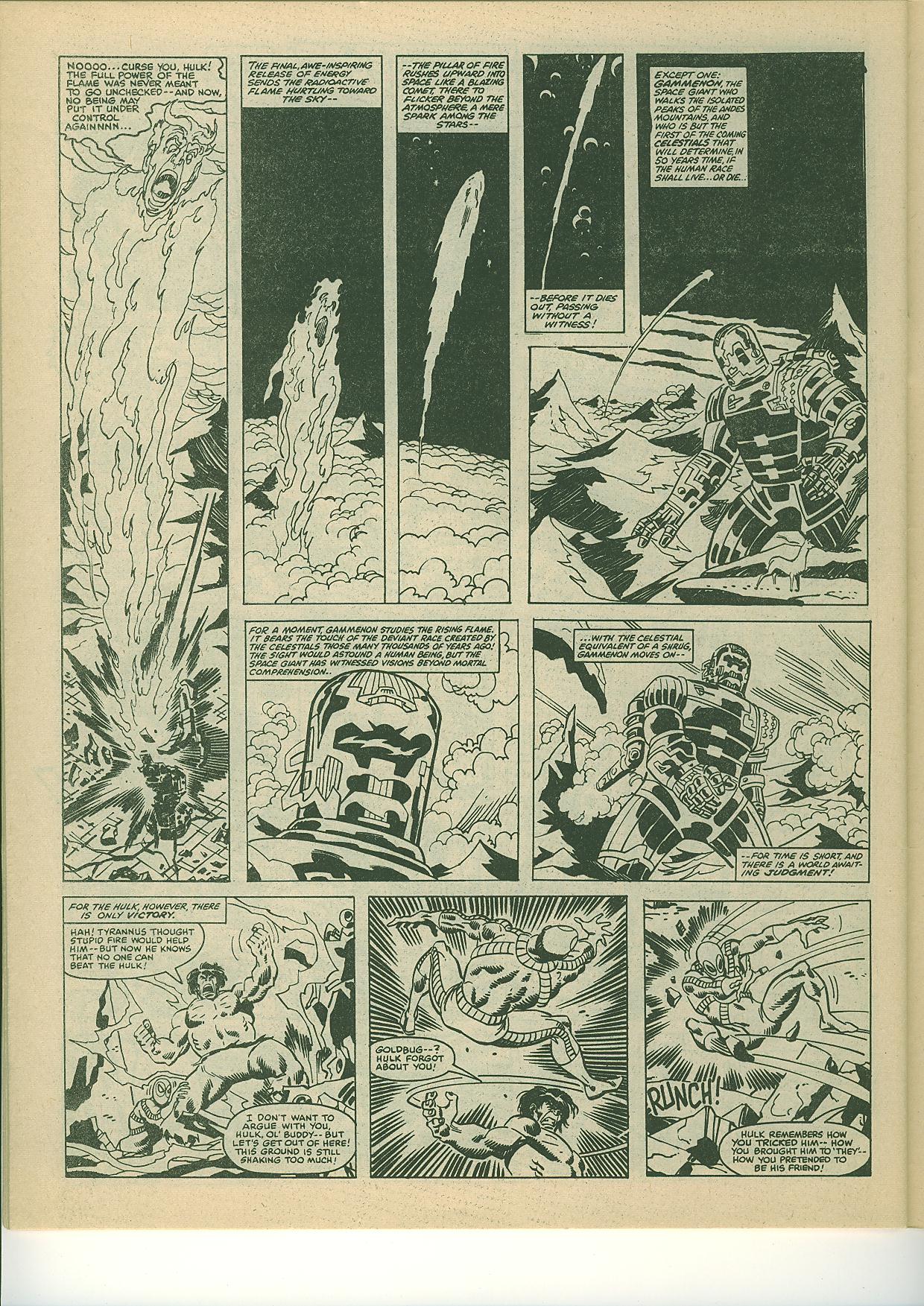 Read online The Incredible Hulk Weekly comic -  Issue #51 - 28