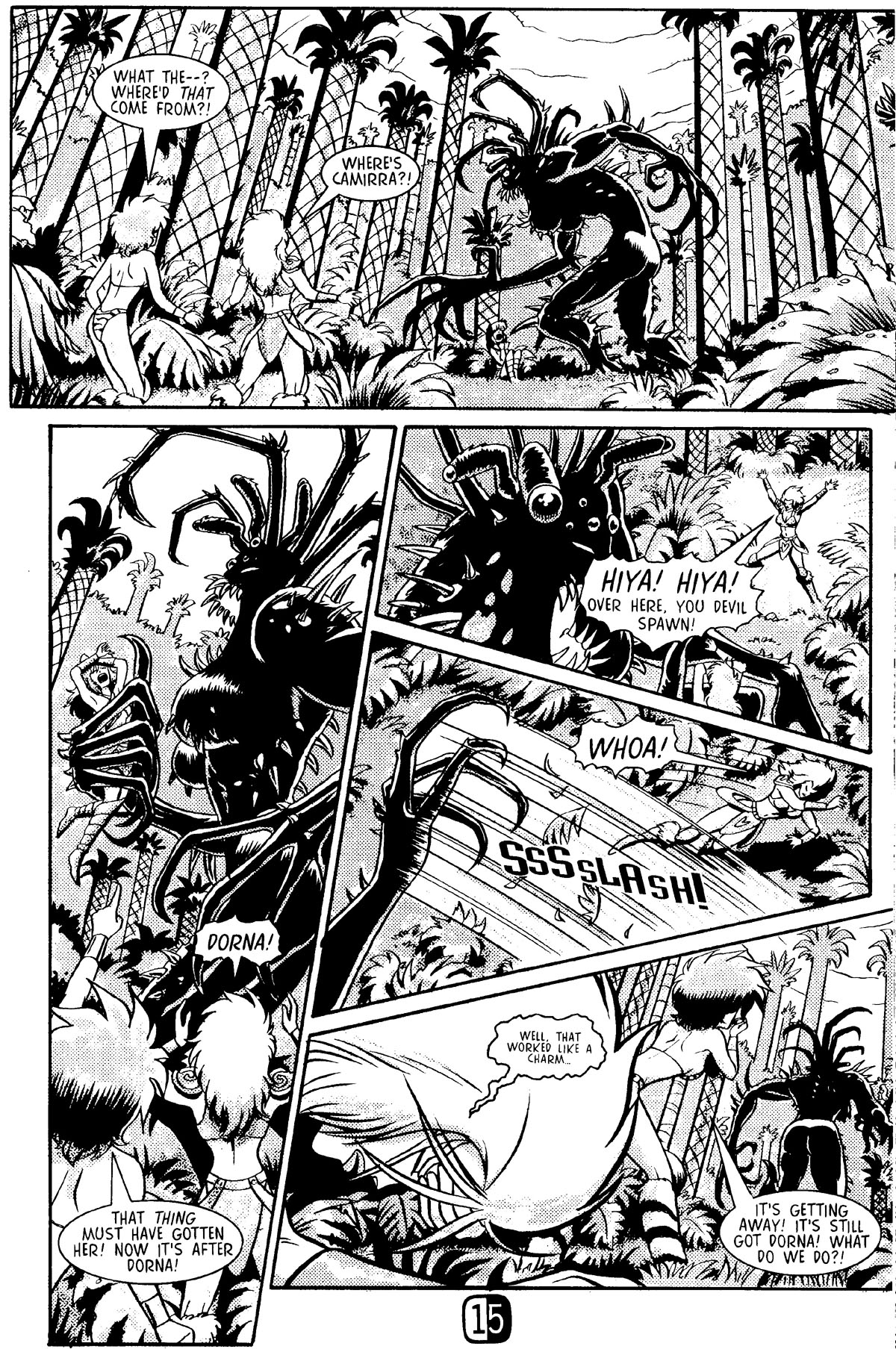 Read online Robotech: Amazon World- Escape from Praxis comic -  Issue # Full - 21