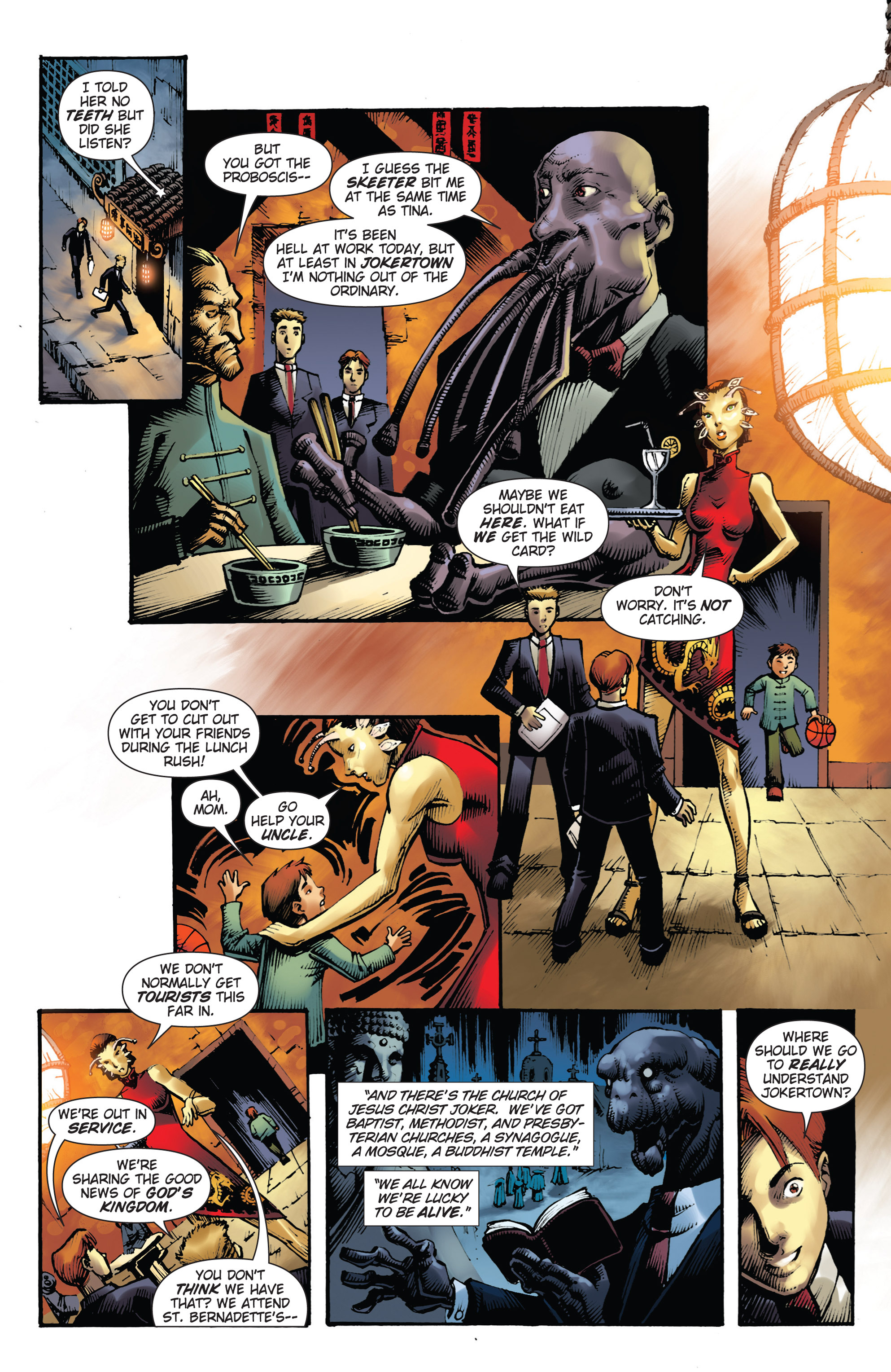 Read online George R.R. Martin's Wild Cards: The Hard Call comic -  Issue # _TPB (Part 2) - 55