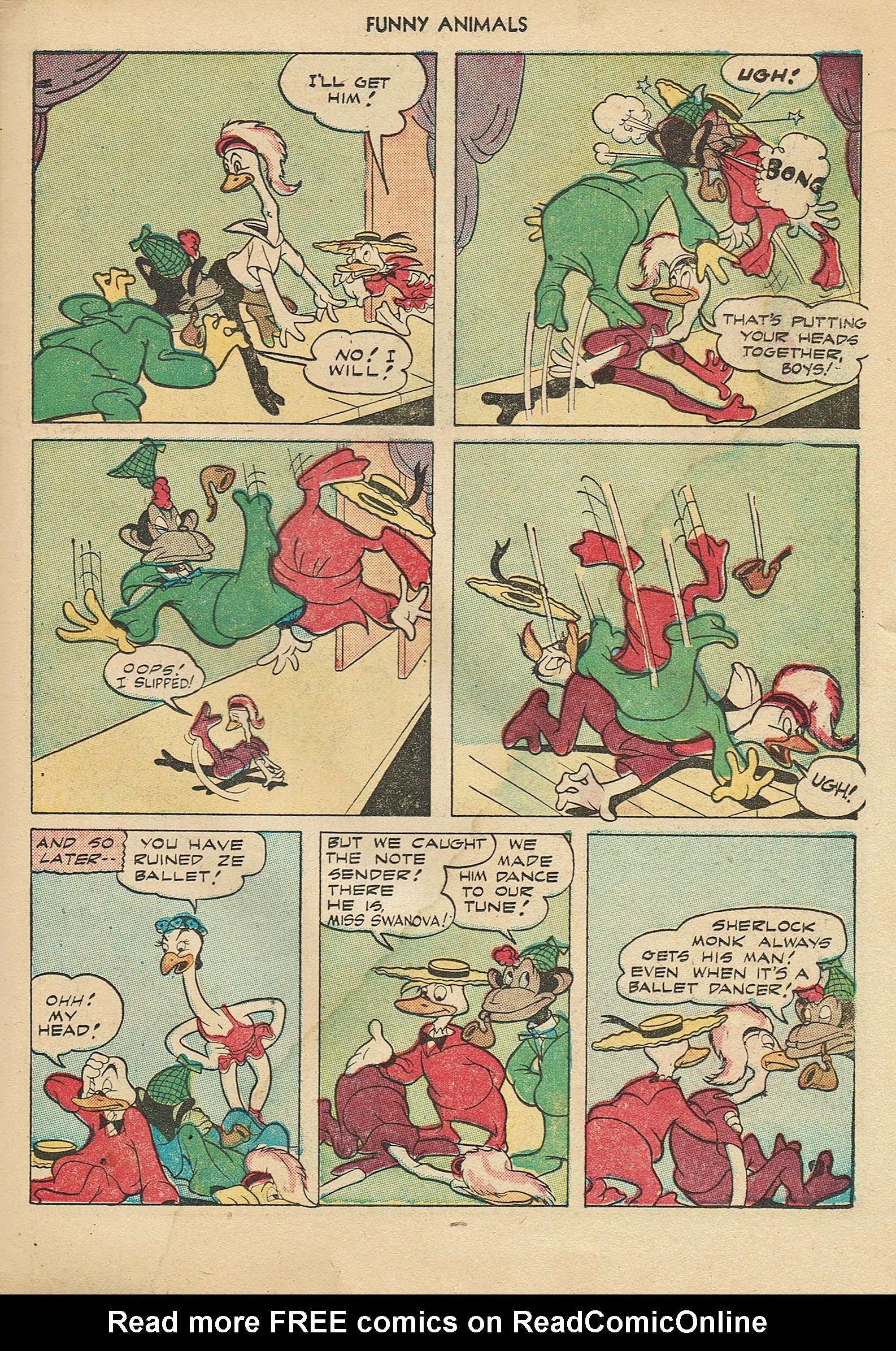Read online Fawcett's Funny Animals comic -  Issue #46 - 35