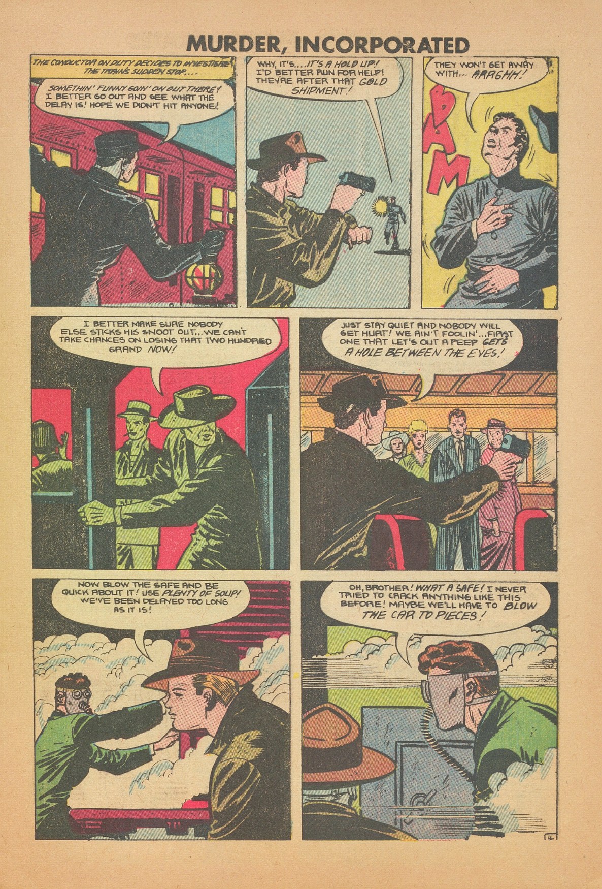 Read online Murder Incorporated (1950) comic -  Issue #2 - 5