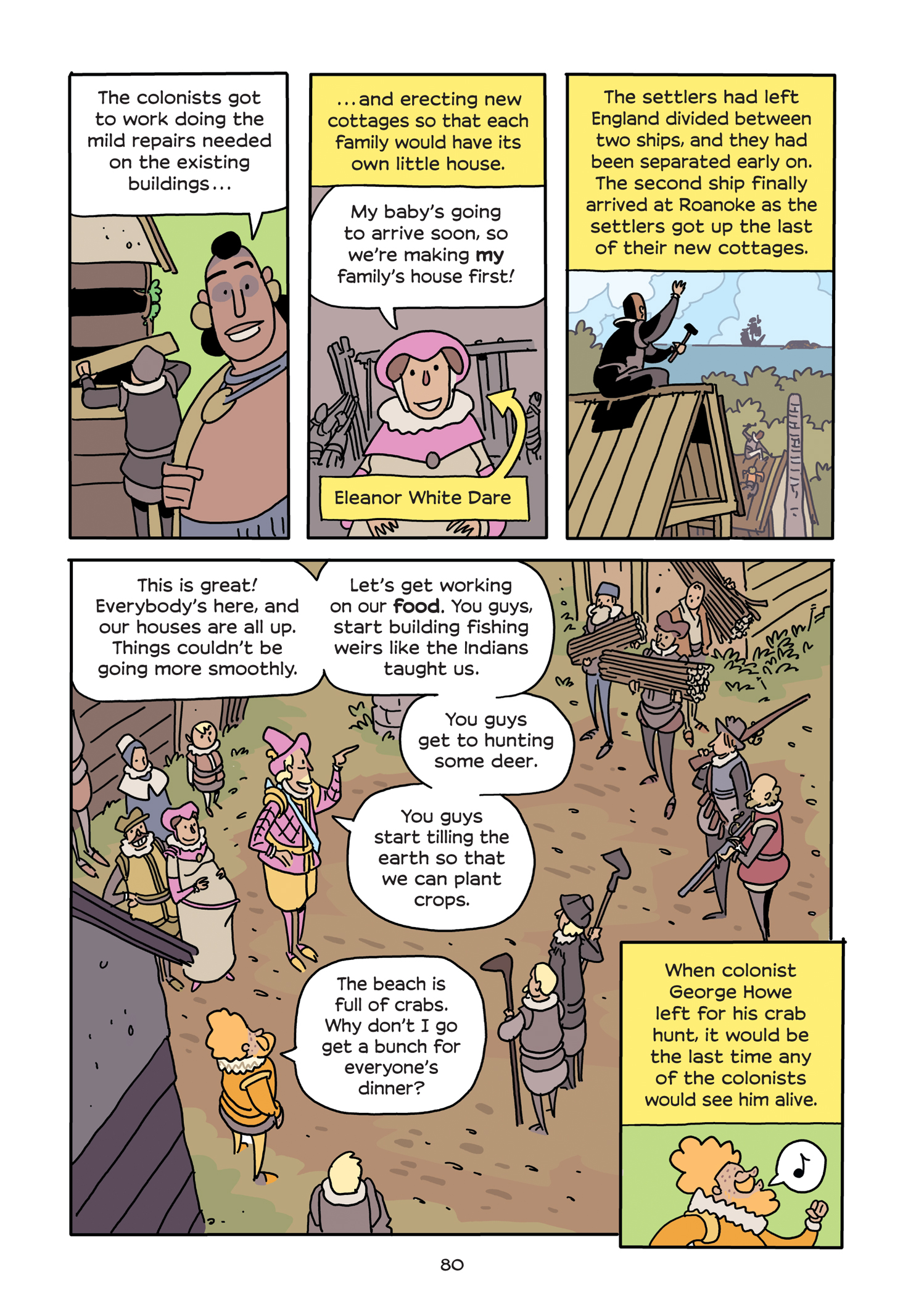 Read online History Comics comic -  Issue # The Roanoke Colony - Americas First Mystery - 85