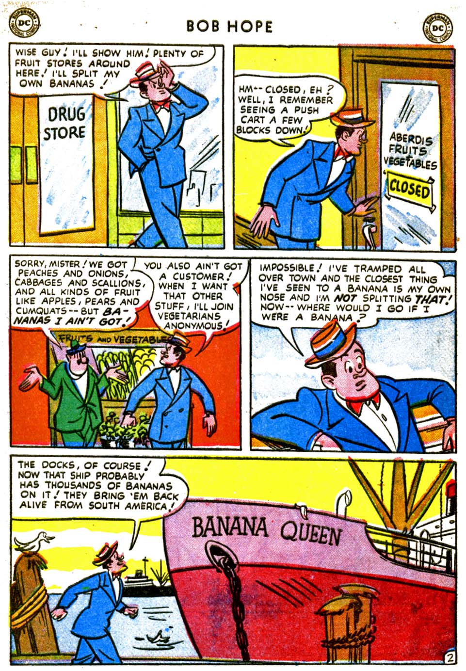 Read online The Adventures of Bob Hope comic -  Issue #25 - 4