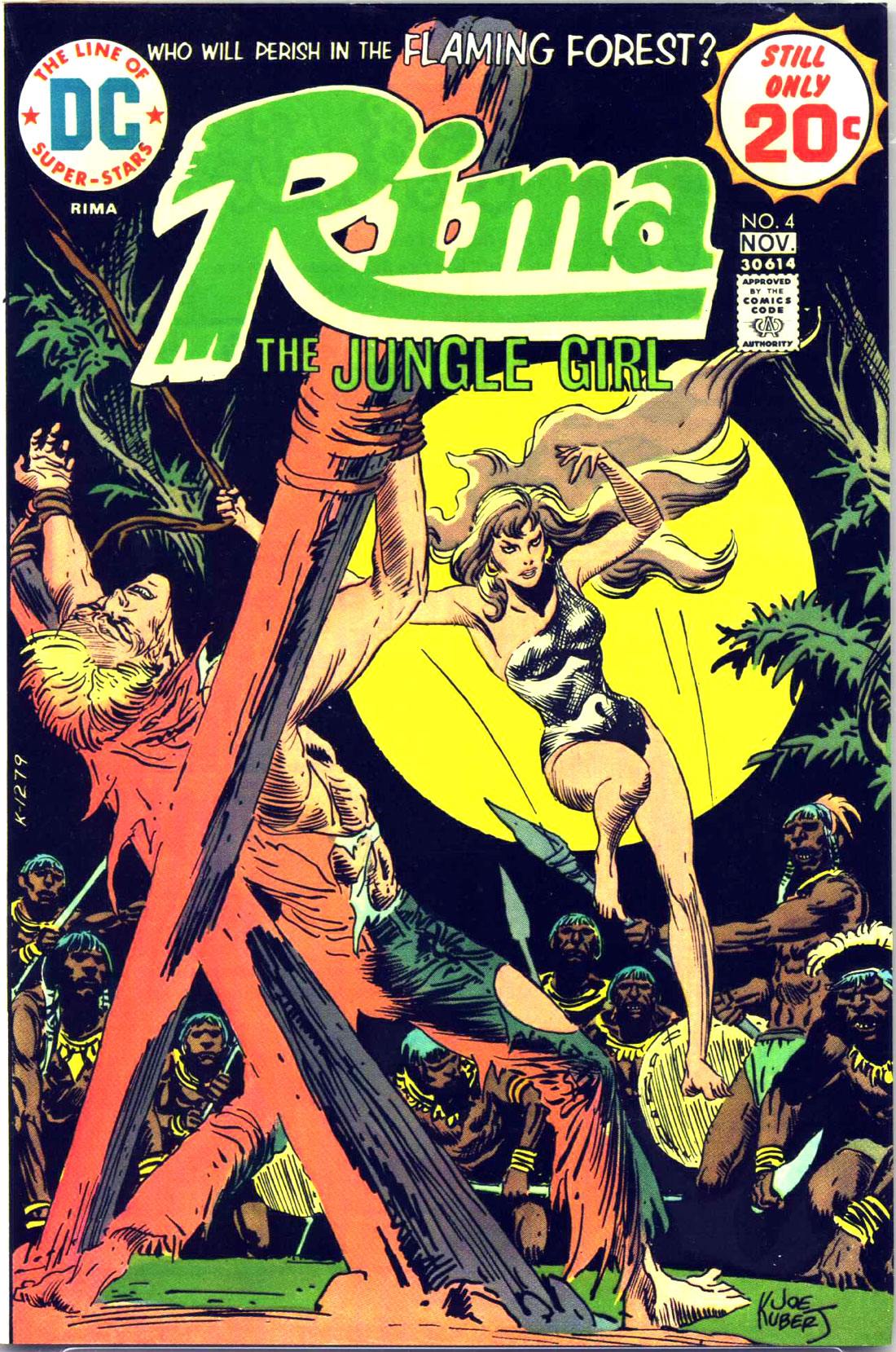 Read online Rima, The Jungle Girl comic -  Issue #4 - 1