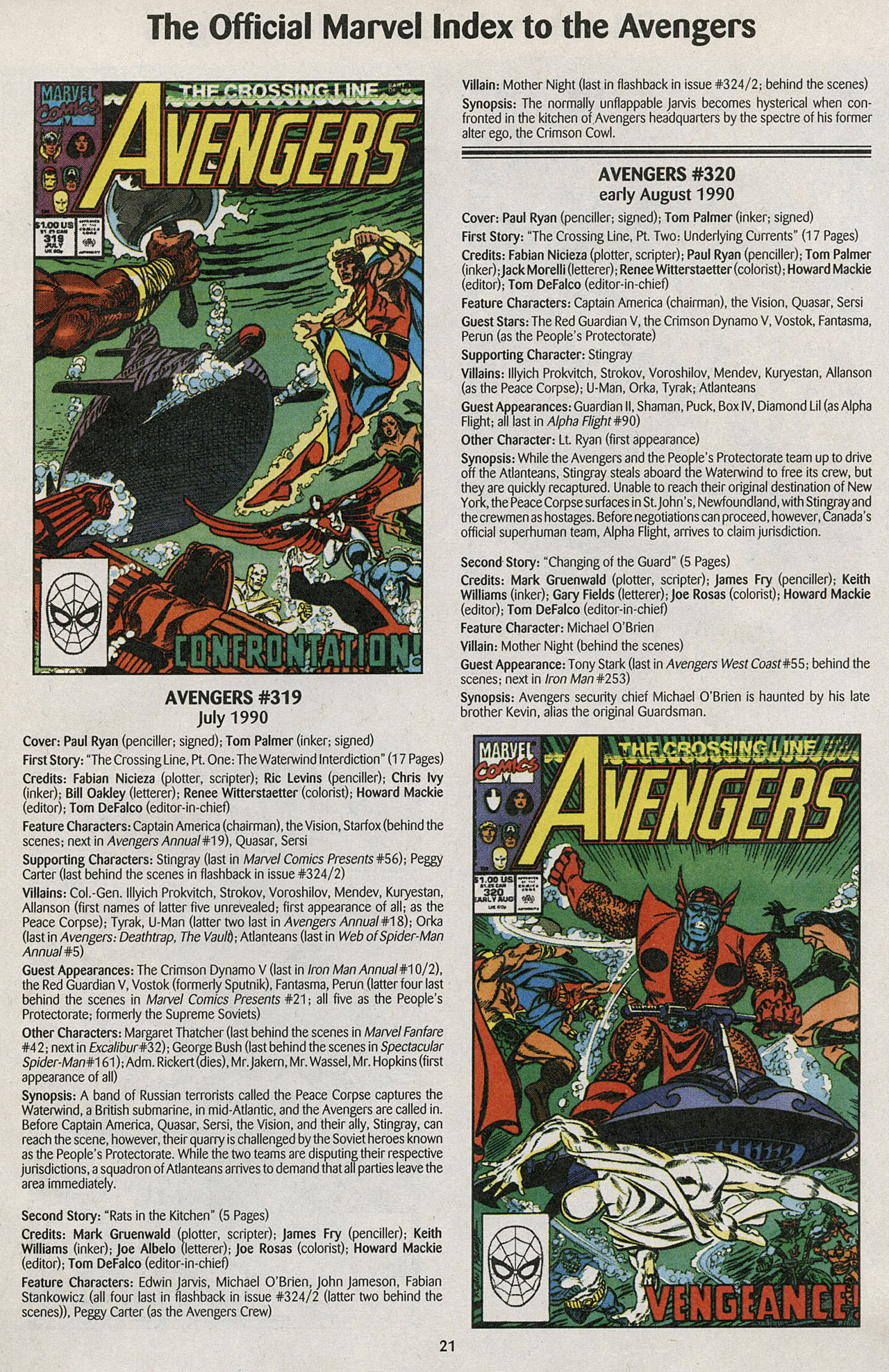 Read online The Official Marvel Index to the Avengers comic -  Issue #6 - 23