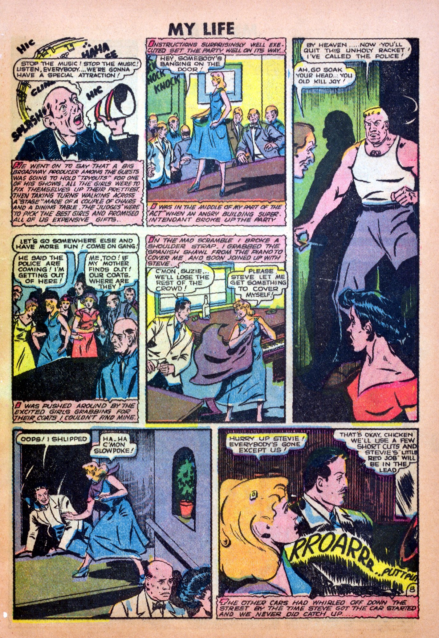Read online My Life True Stories In Pictures comic -  Issue #8 - 9