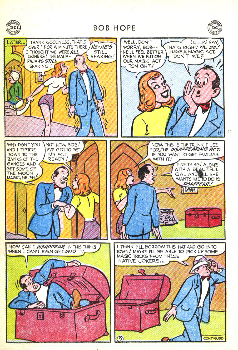 Read online The Adventures of Bob Hope comic -  Issue #30 - 22