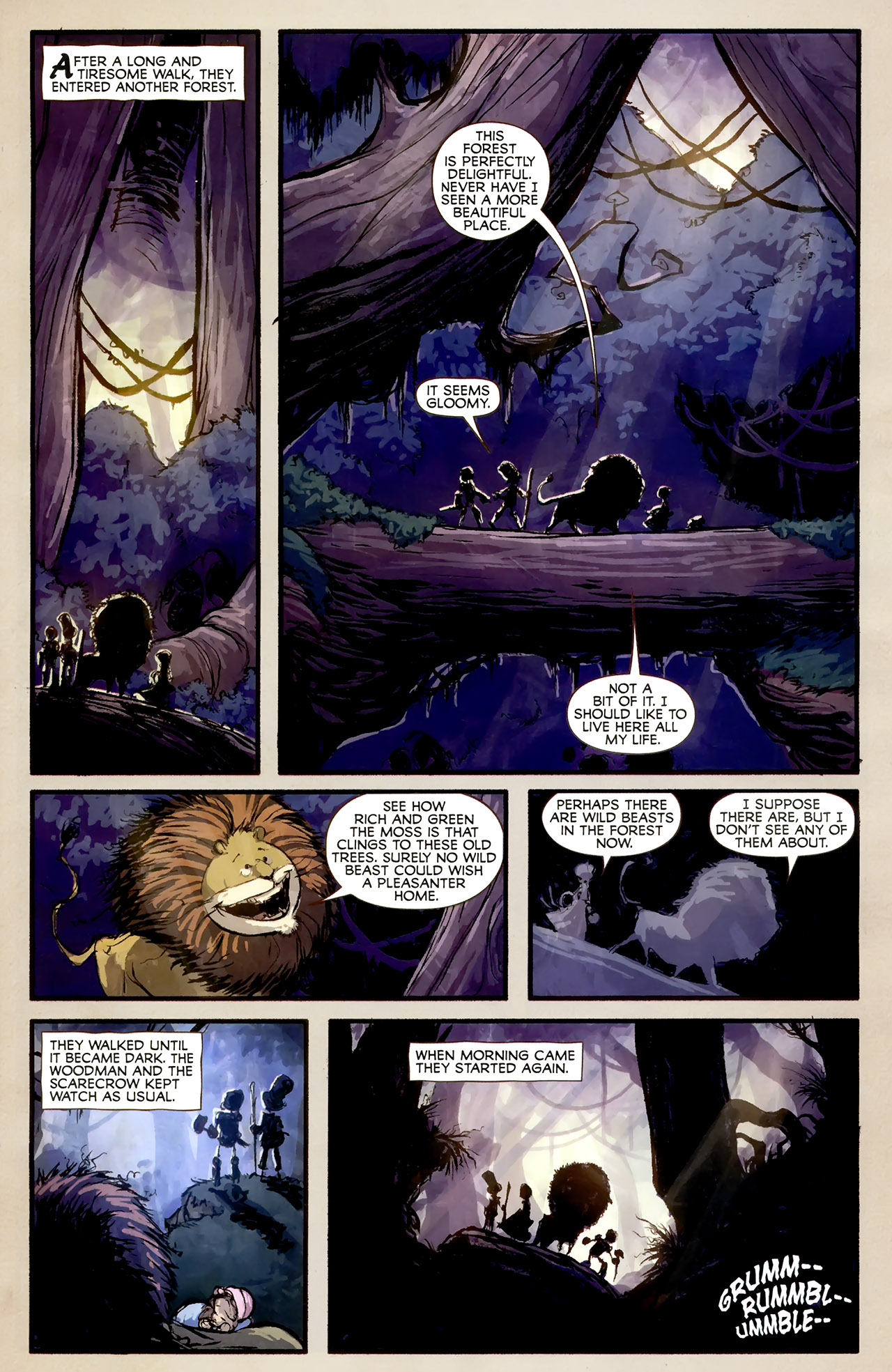 Read online The Wonderful Wizard of Oz comic -  Issue #8 - 9