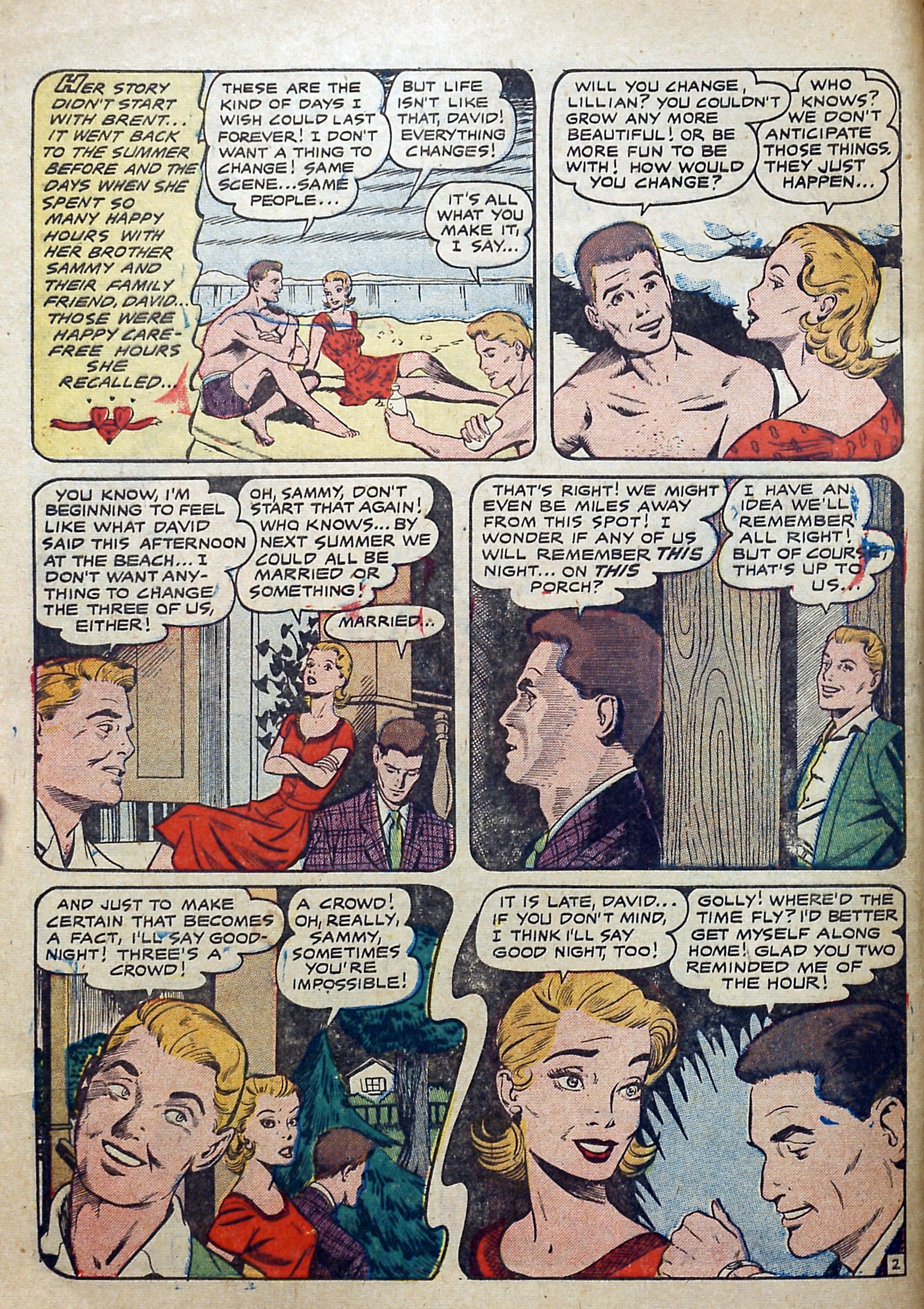 Read online My Personal Problem (1955) comic -  Issue #3 - 4
