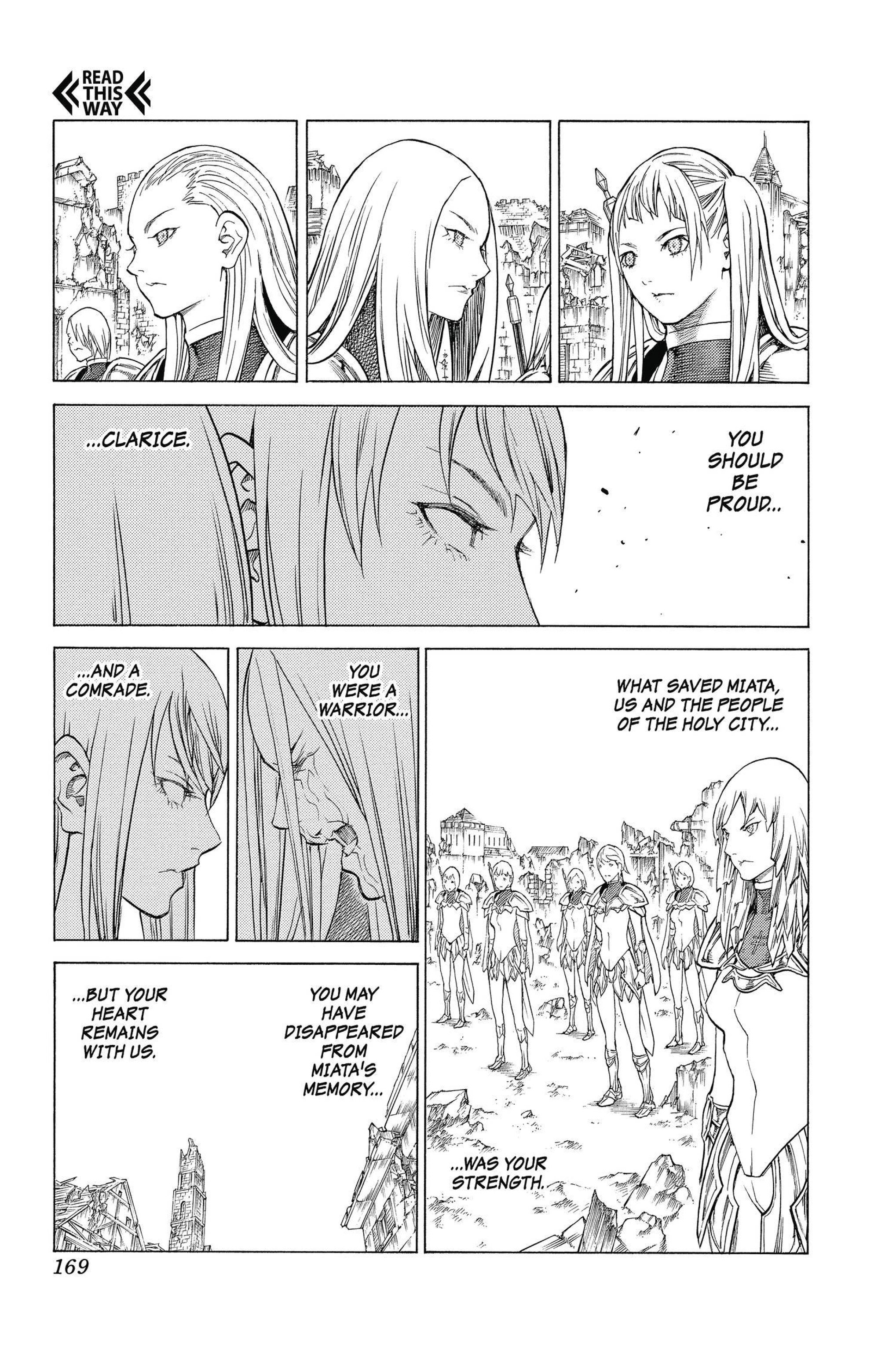 Read online Claymore comic -  Issue #25 - 149