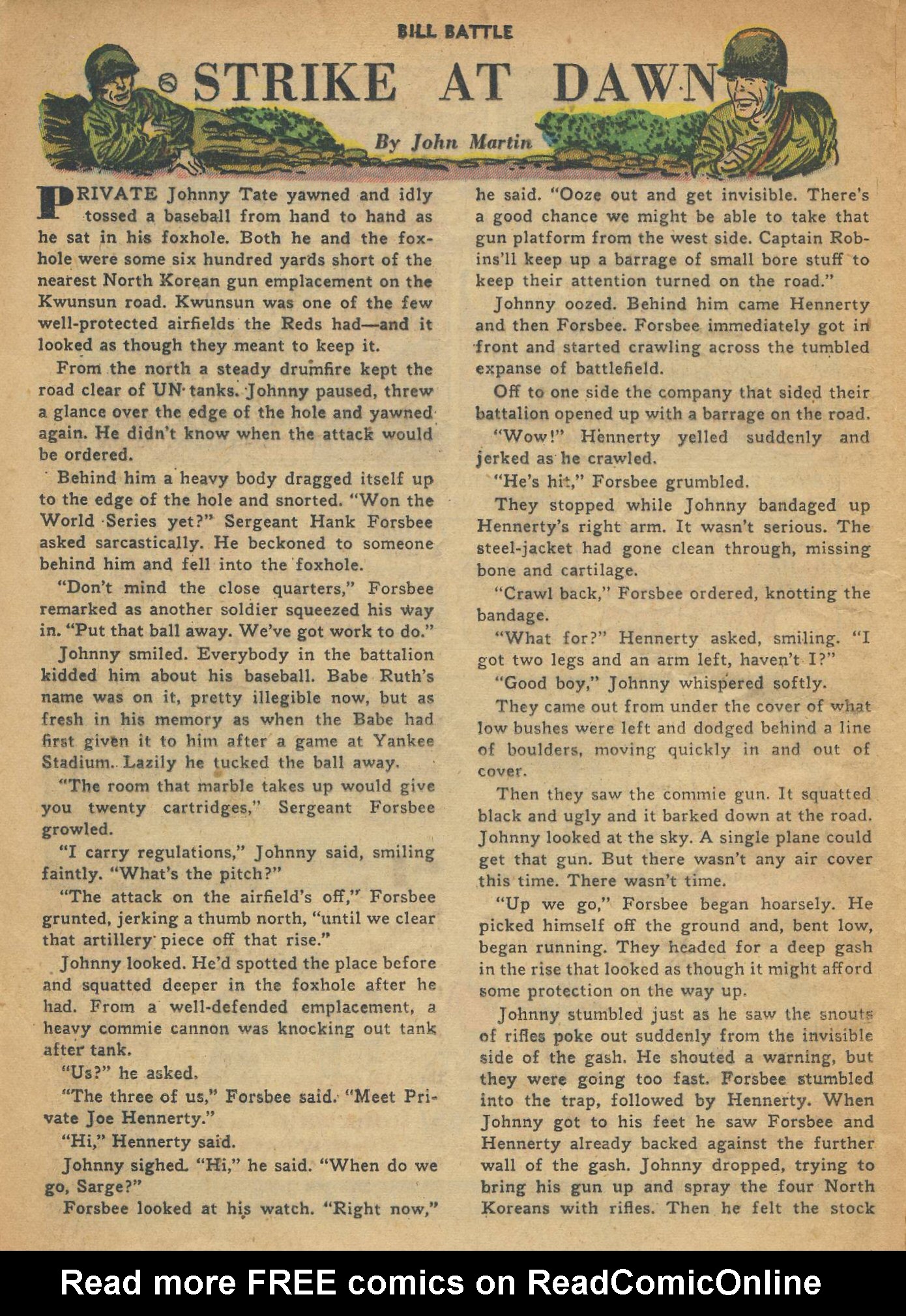 Read online Bill Battle: The One Man Army comic -  Issue #1 - 16